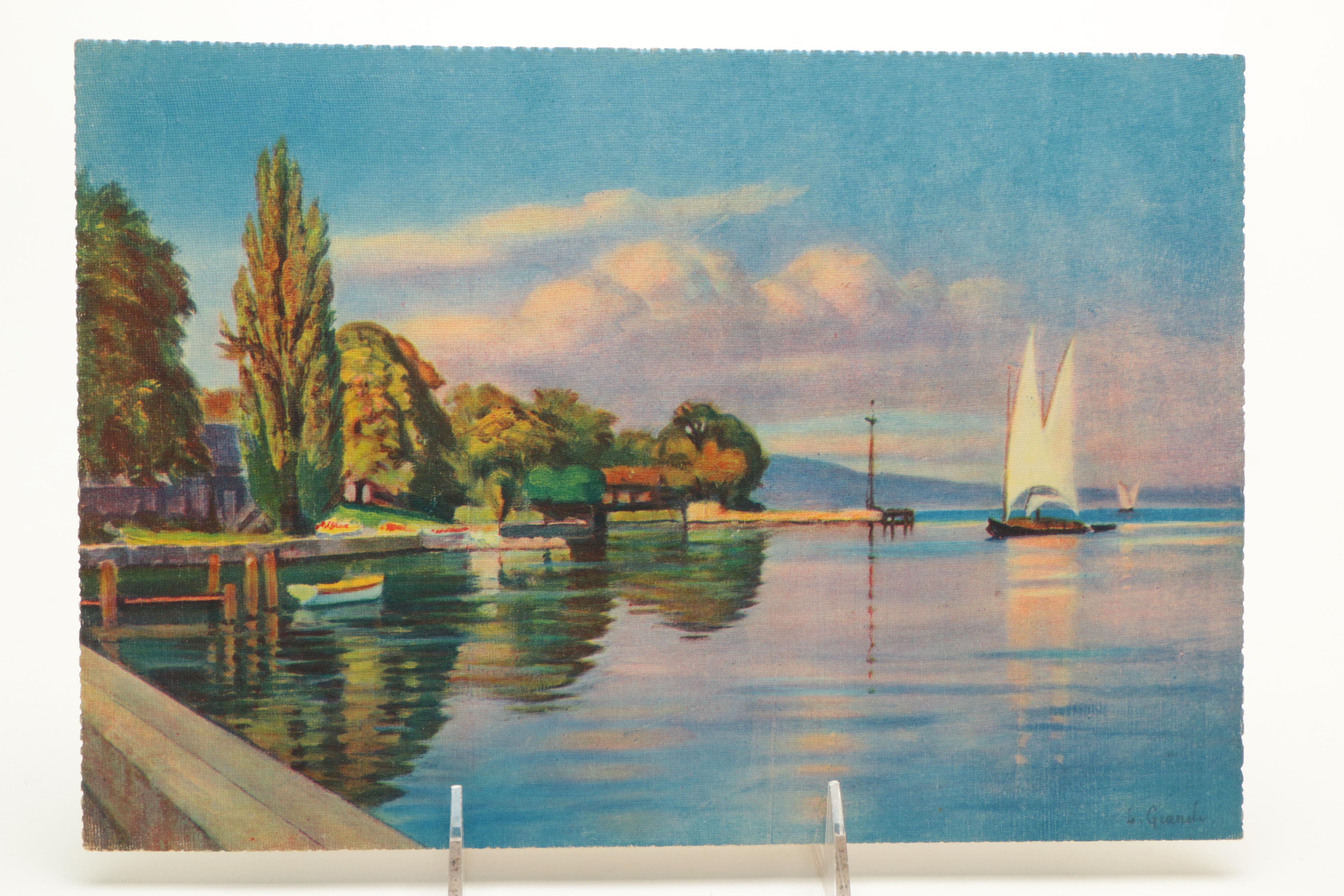 Collection of Giclees on Textured Paper of Geneva