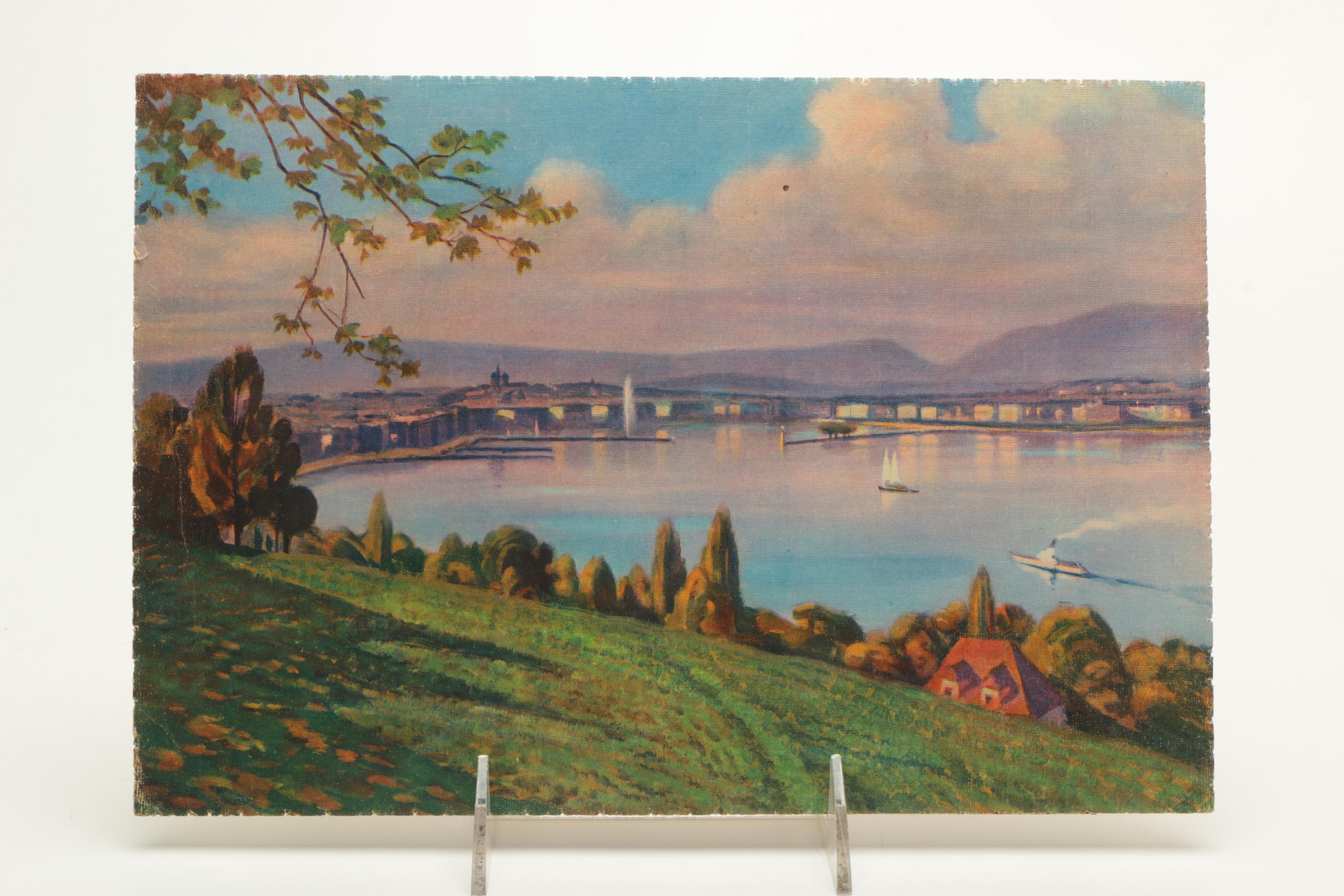 Collection of Giclees on Textured Paper of Geneva