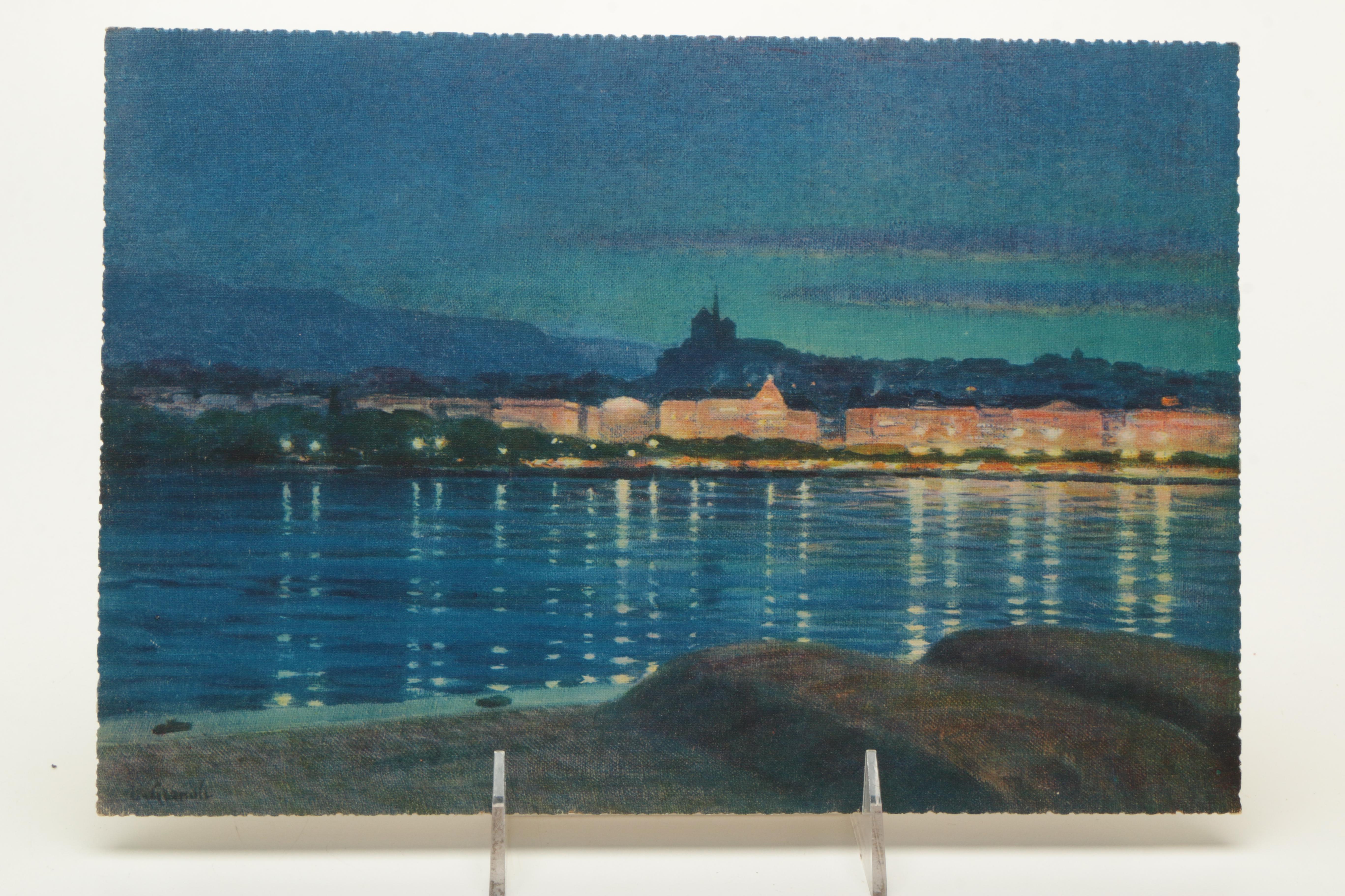 Collection of Giclees on Textured Paper of Geneva