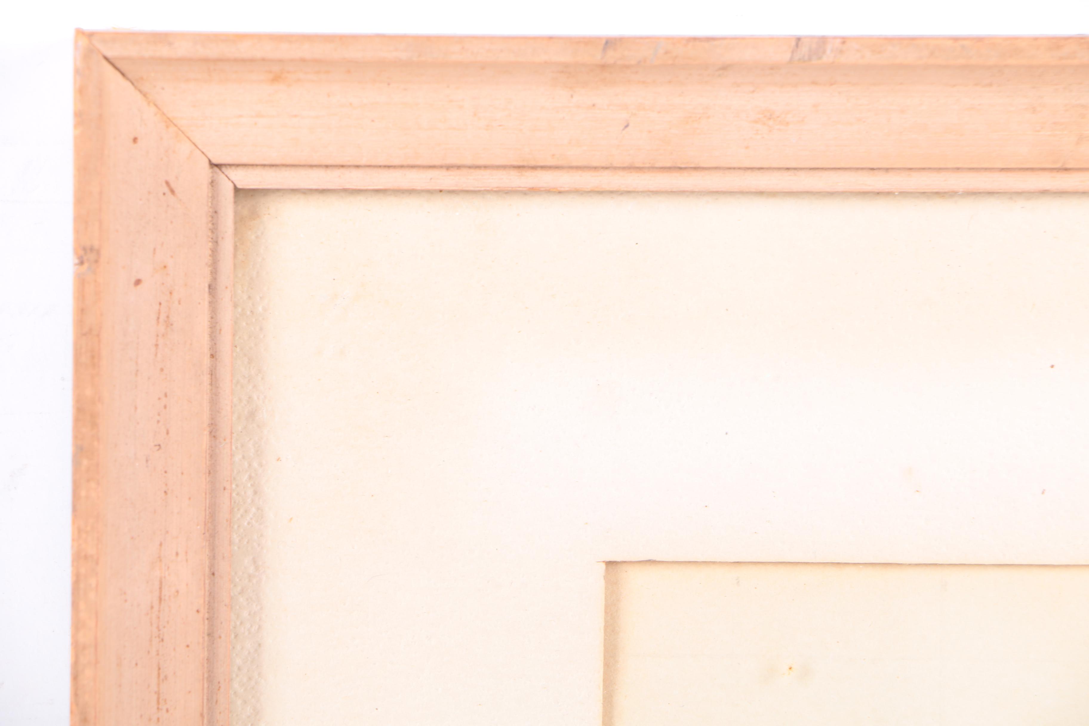 Jan Kunz Watercolor Painting on Paper of a Ship