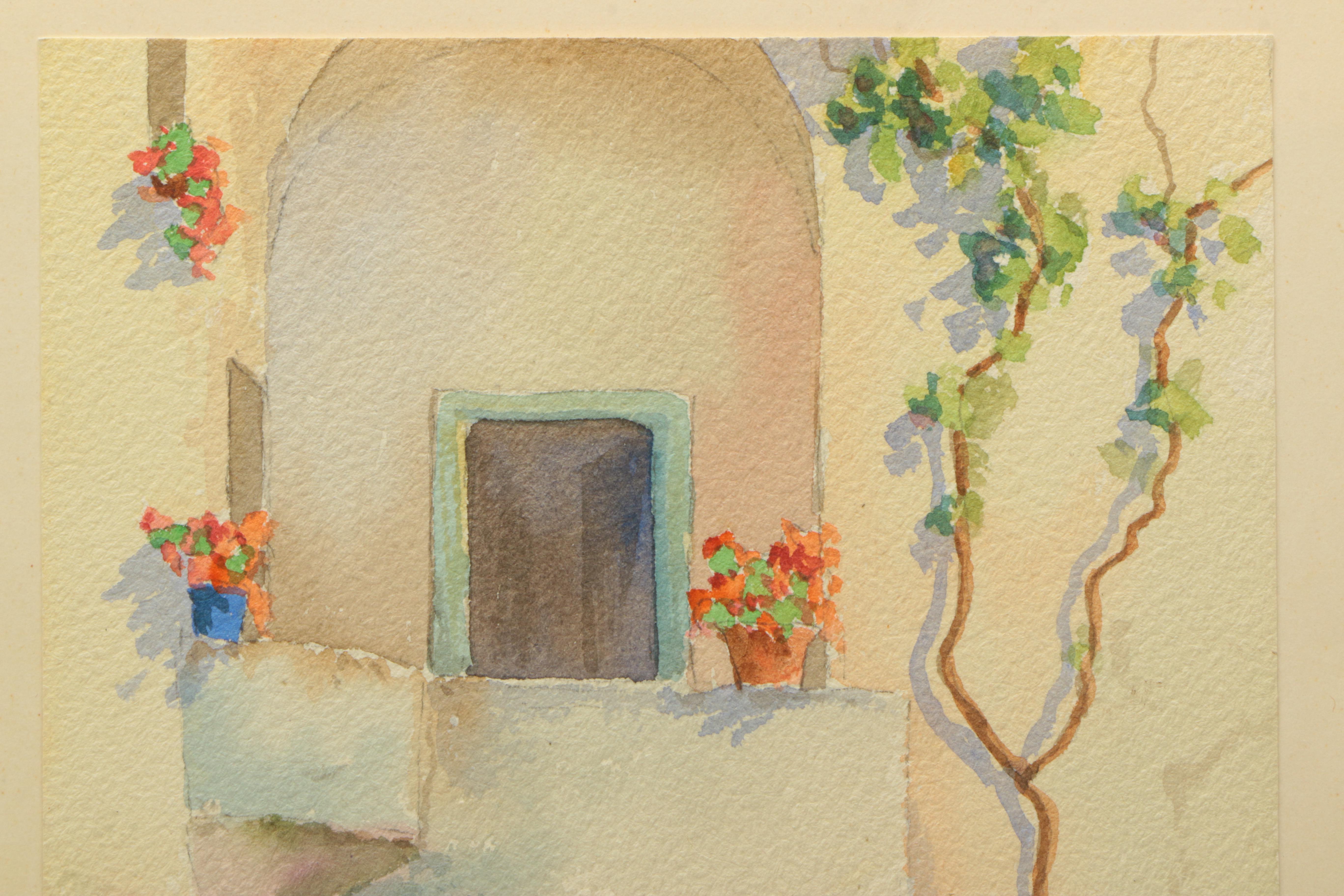 Collection of Lino Watercolor and Gouaches on Paper