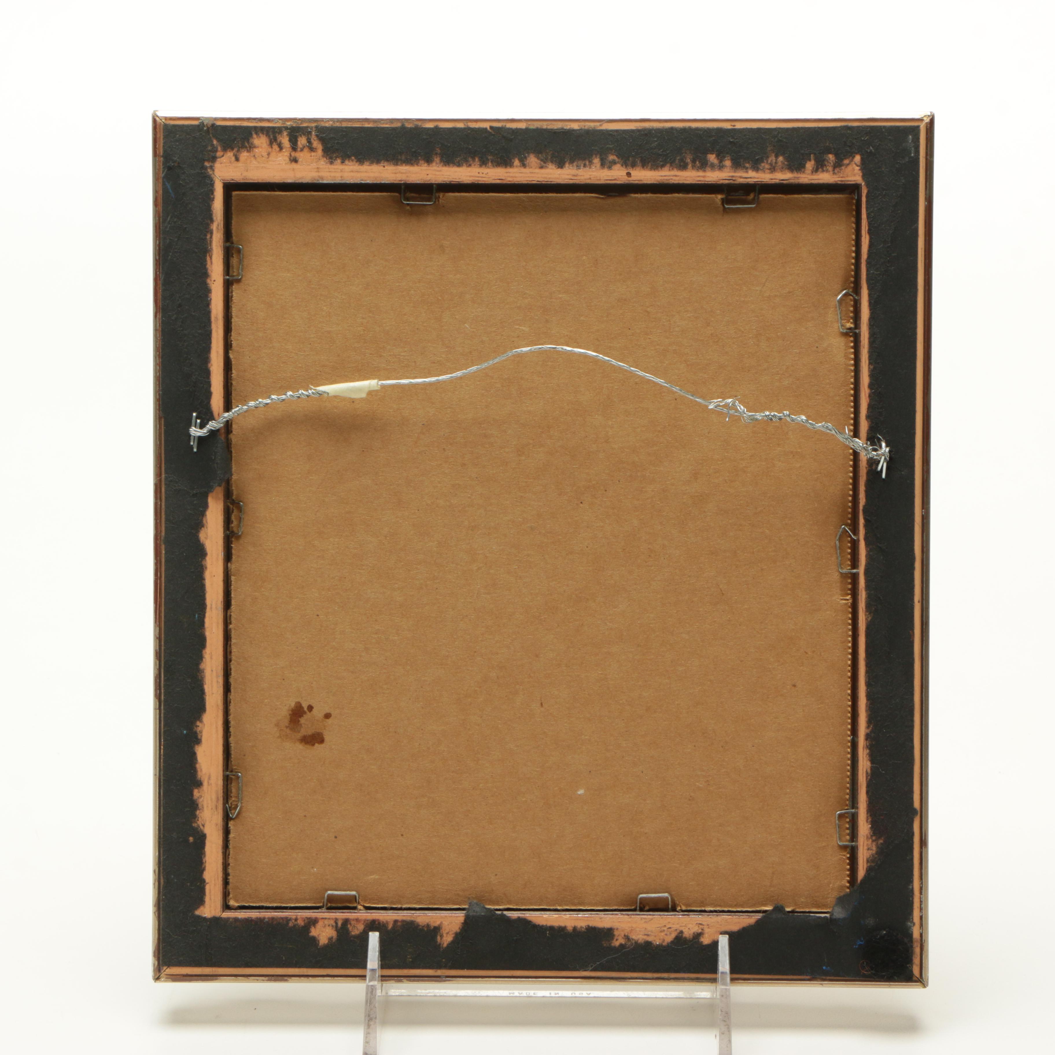 Pair of J.W.W. Pastels on Paper