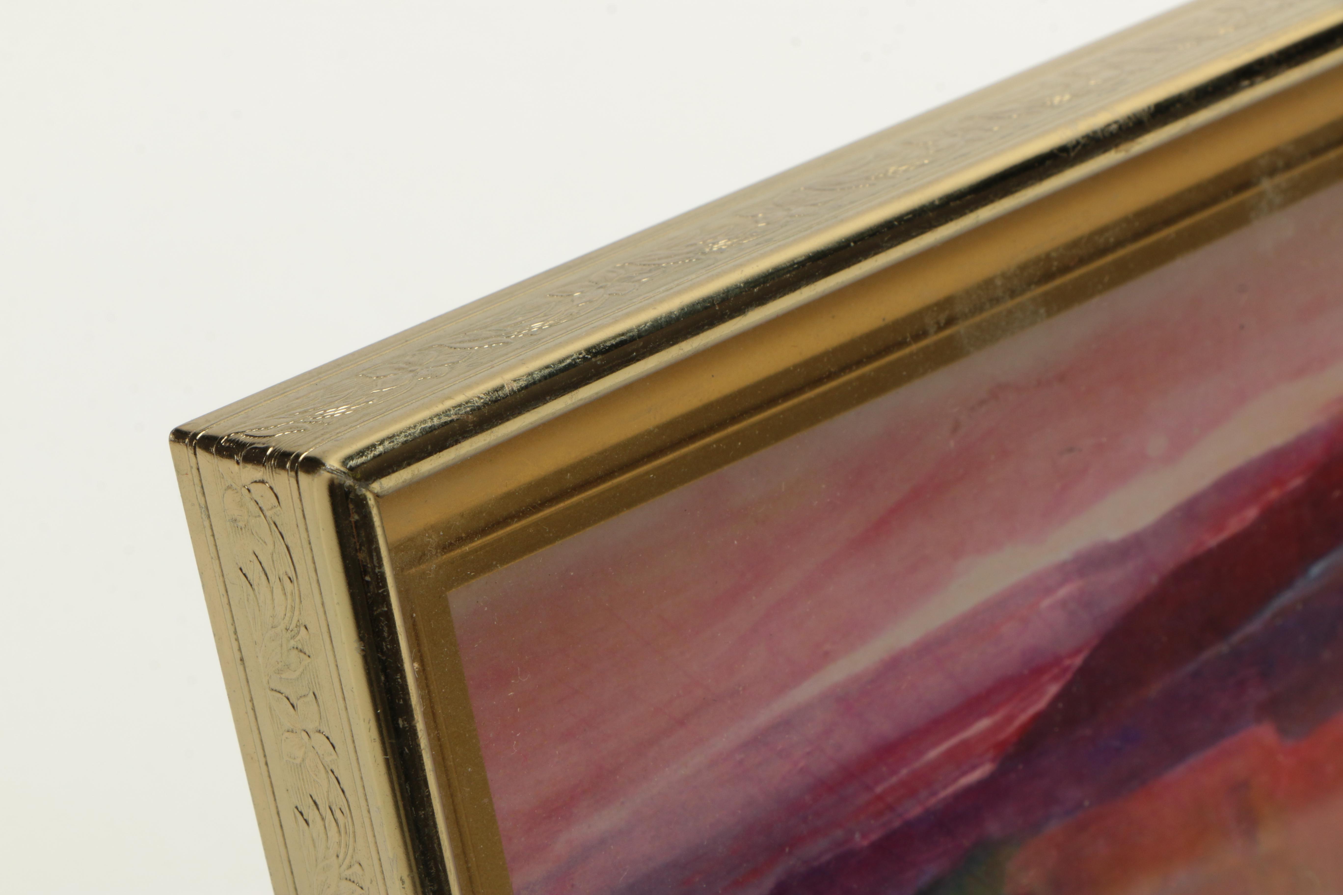 Southwestern-Inspired Offset Lithograph on Paper