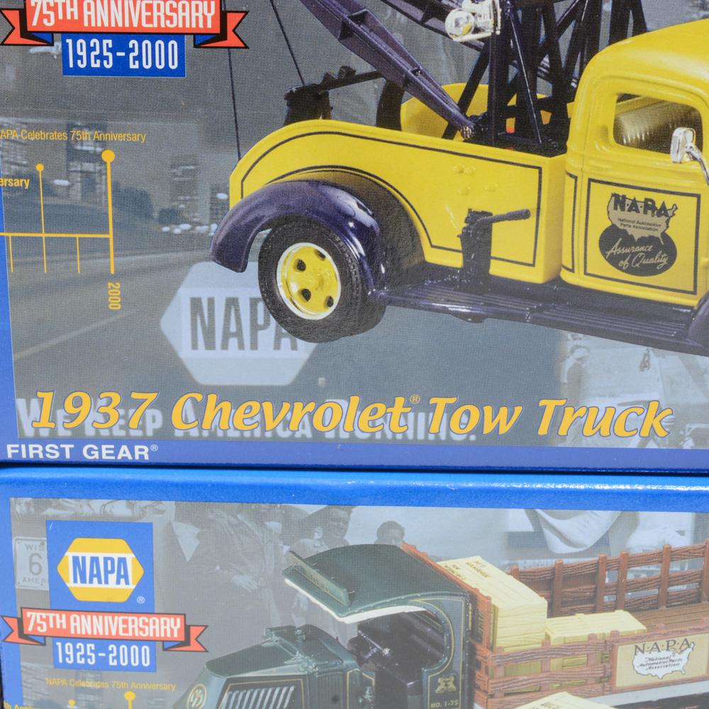 NAPA 75th Anniversary Die-Cast Trucks