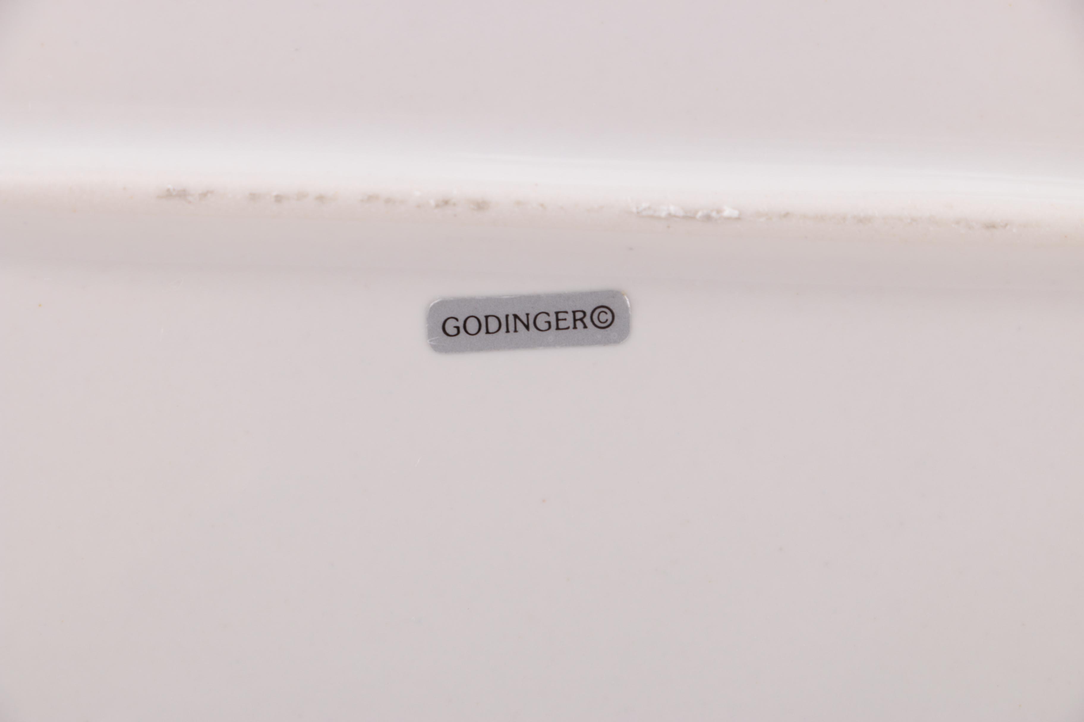 Godinger Porcelain Tray and Pottery Barn Flamingo Decorative Tray