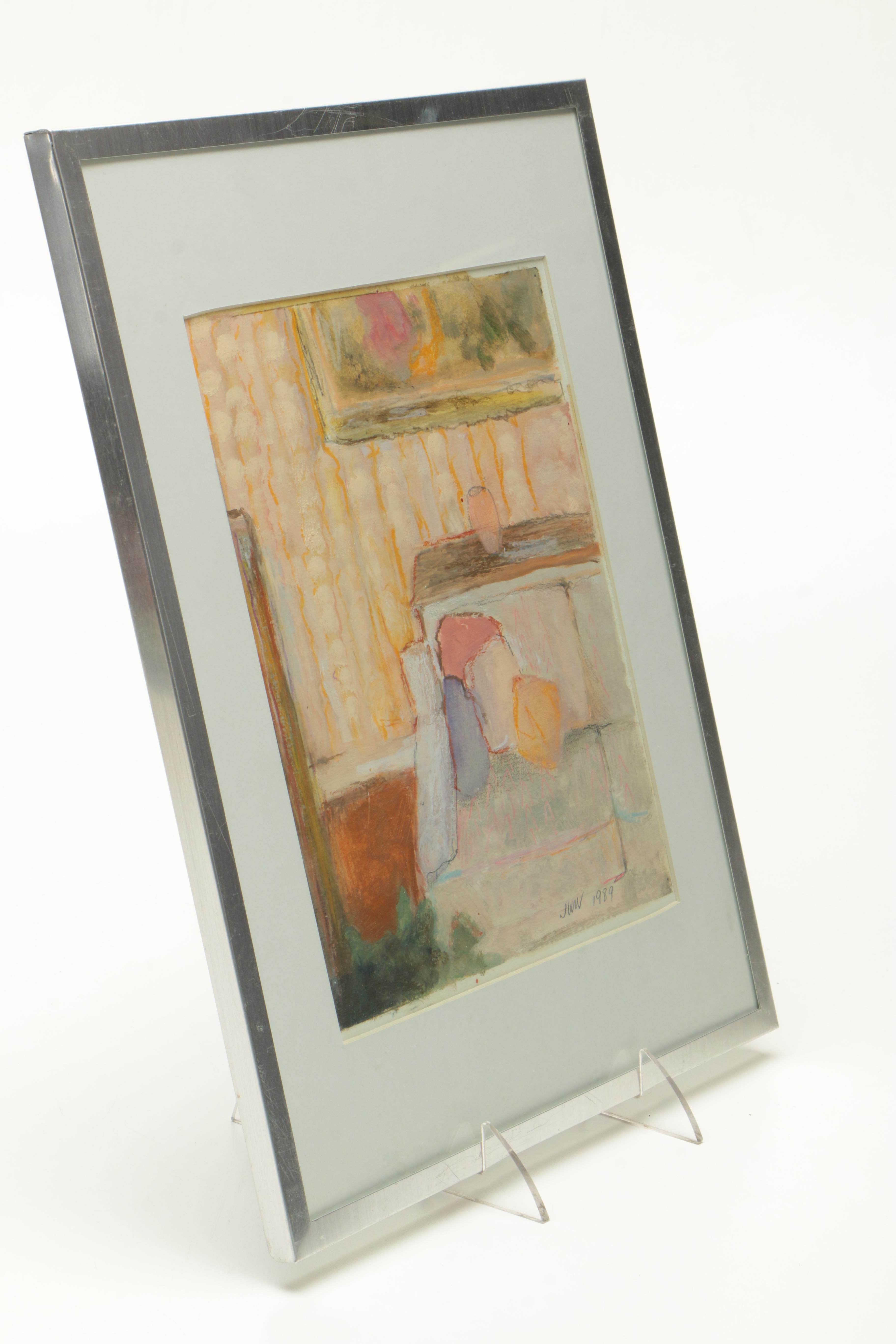 Jane W. Williams Pastel Still Life on Paper