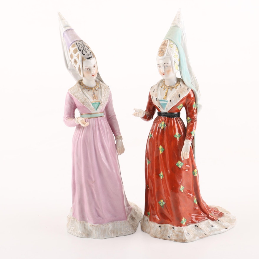 Saxonian Porcelain Factory Figurines