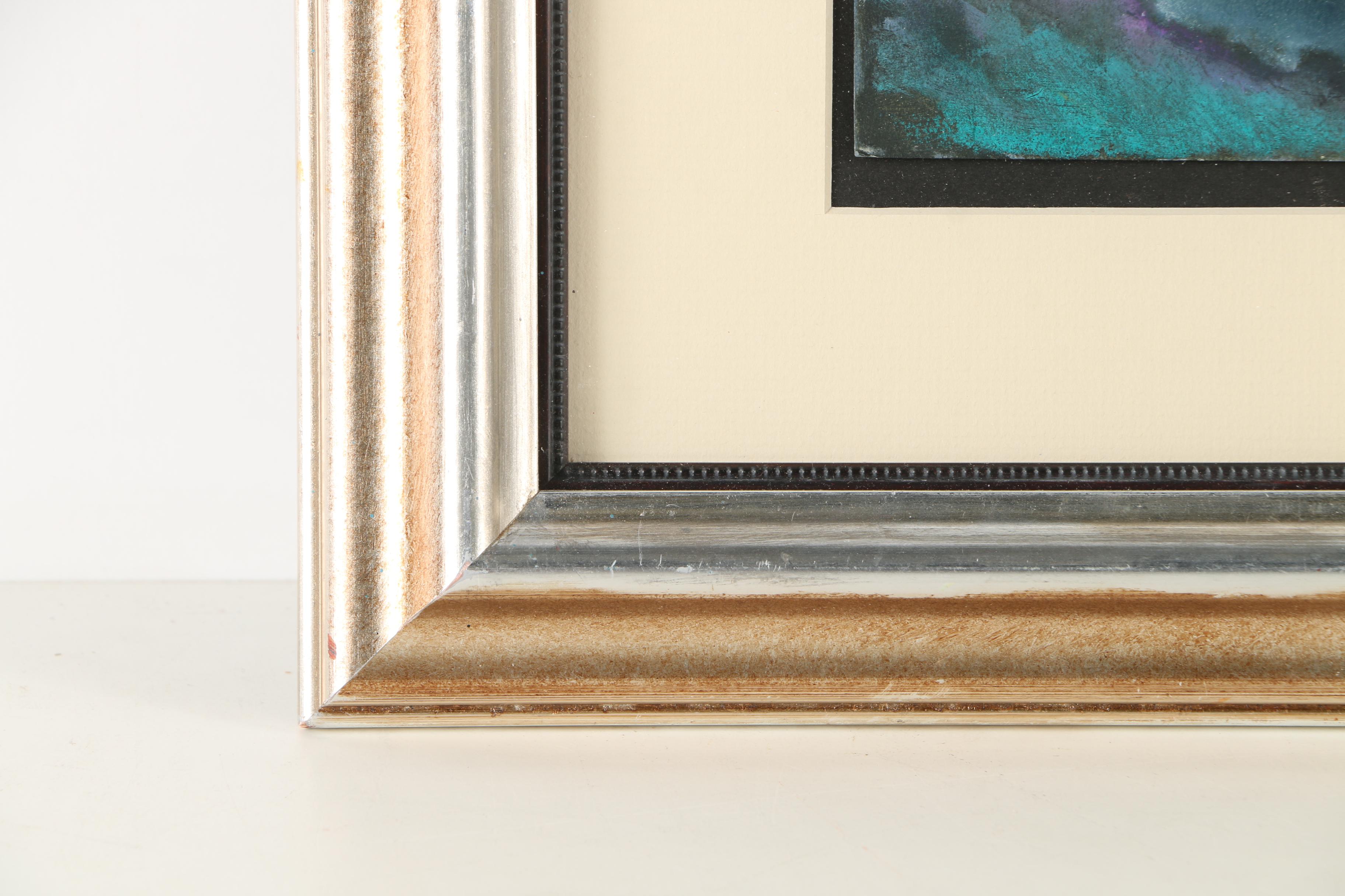 Pastel on Paper of the Night Sky