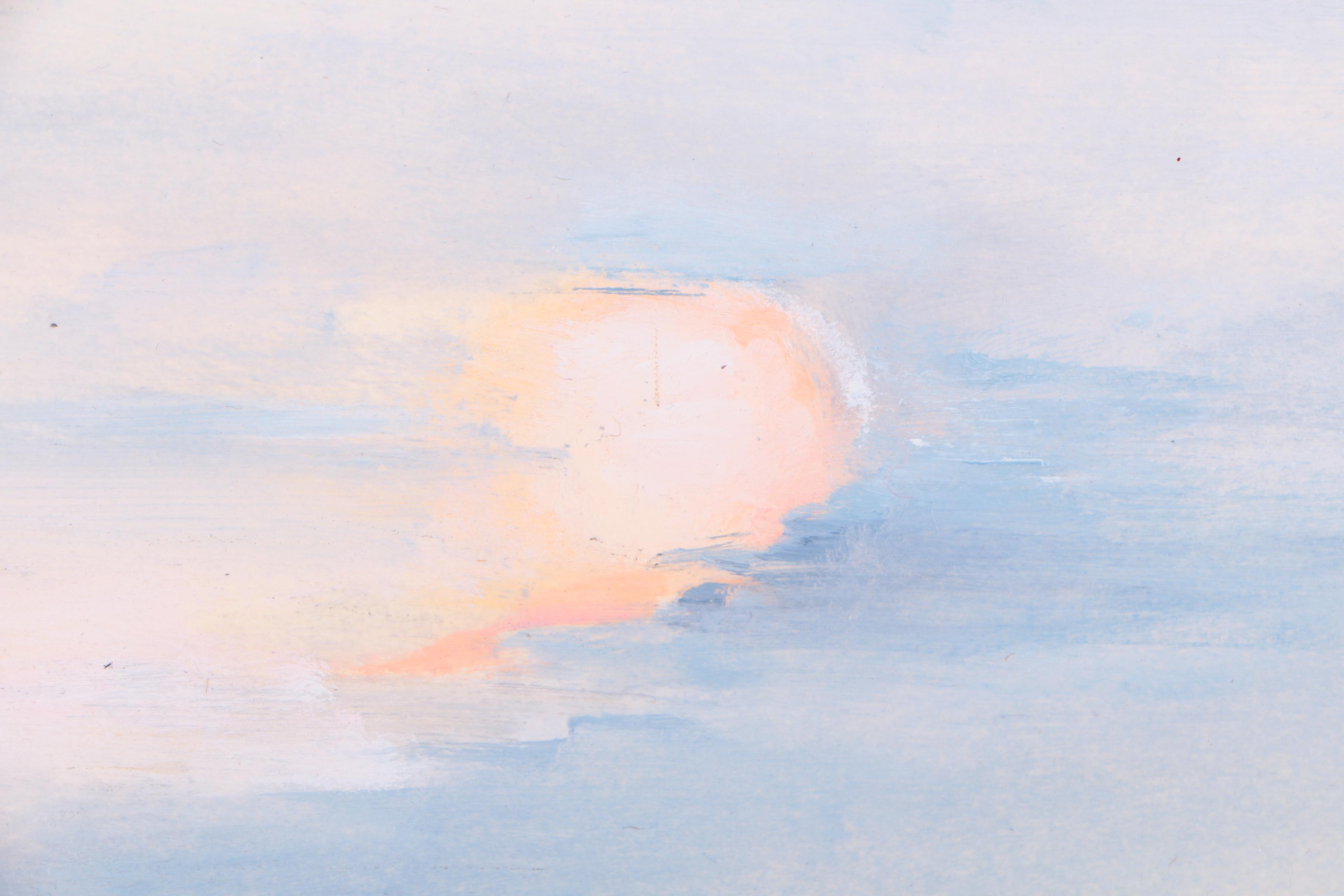 Matted Jane W. Williams Pastel on Paper