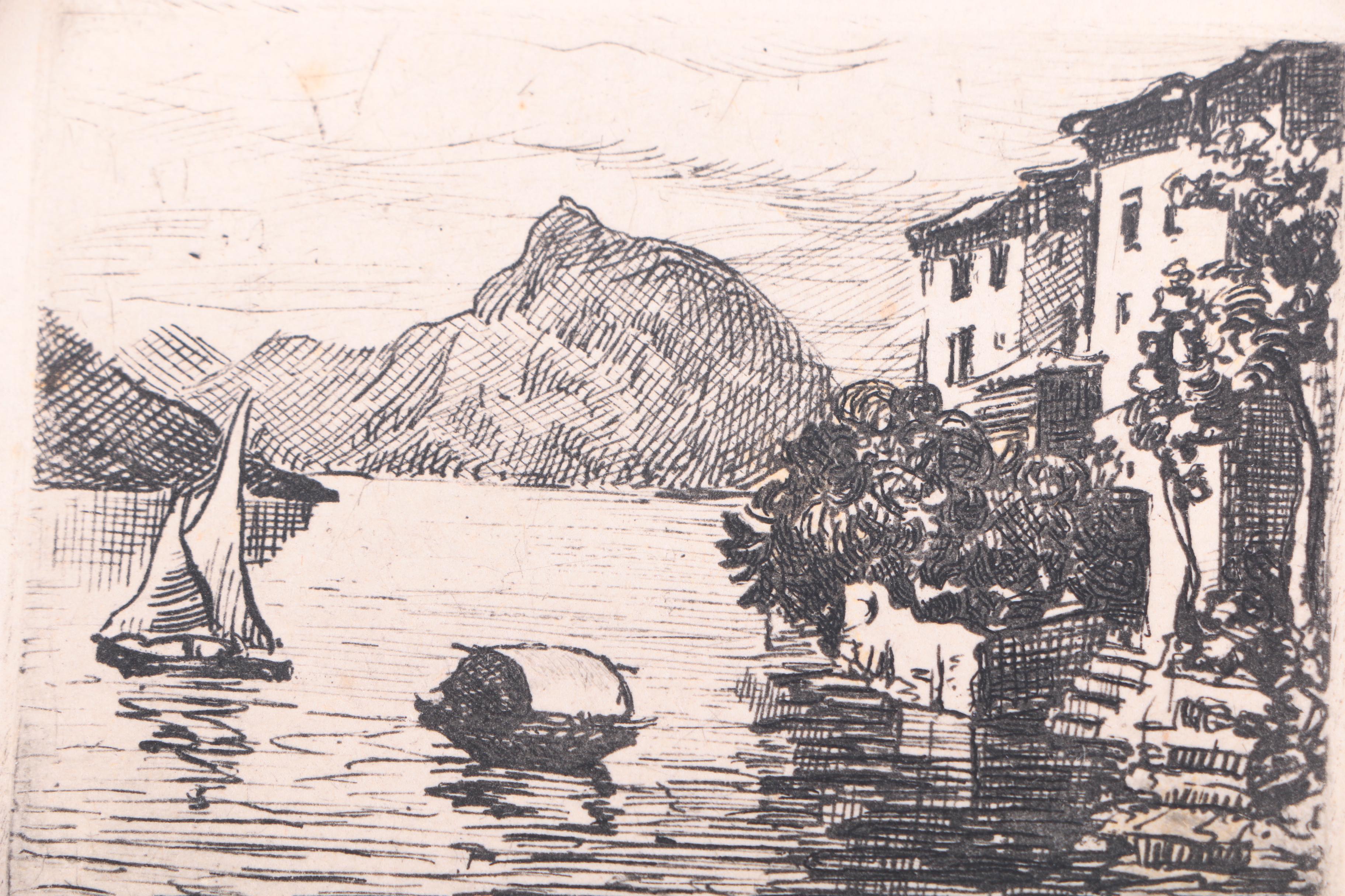 Collection of Etchings on Paper