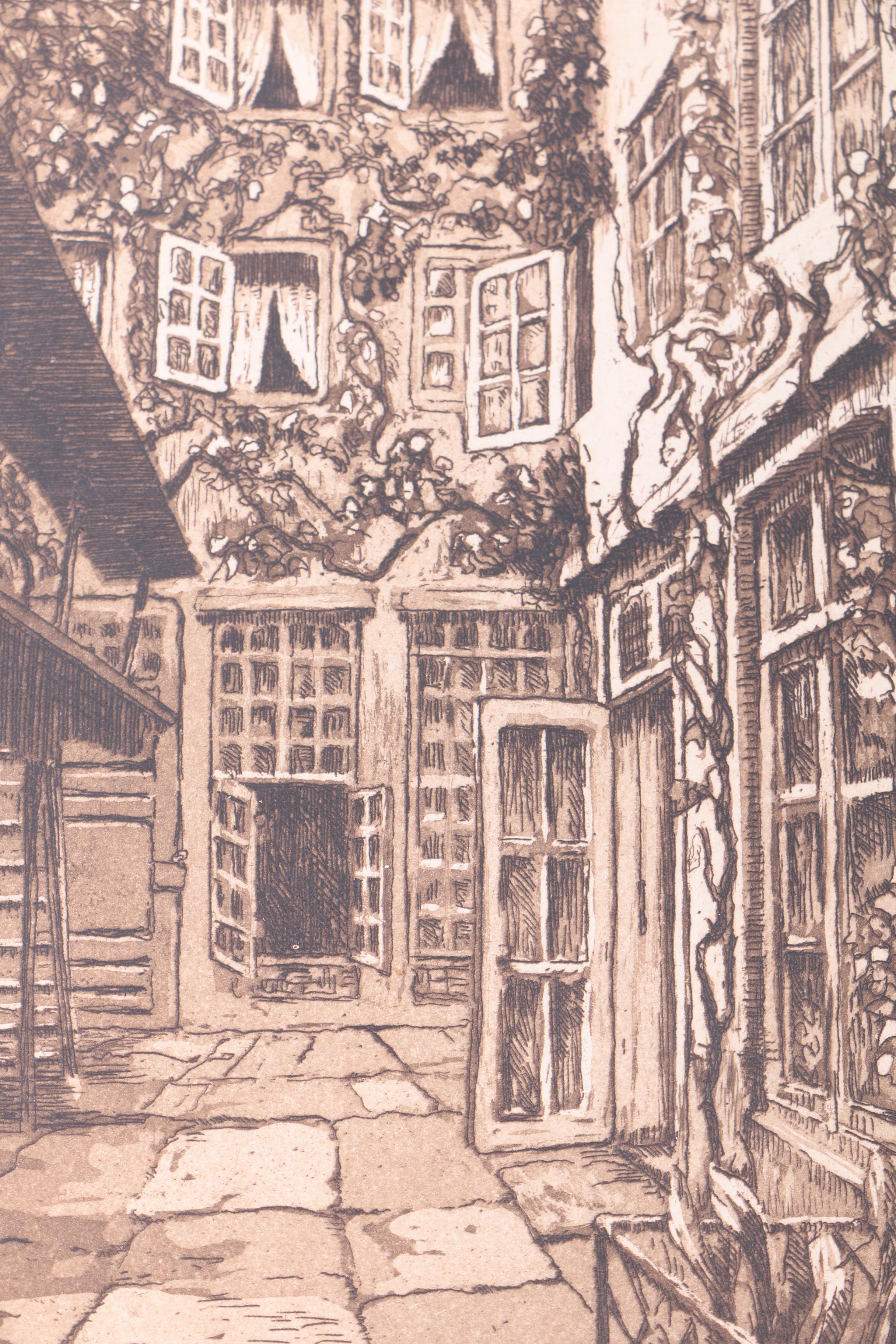 Collection of Etchings on Paper