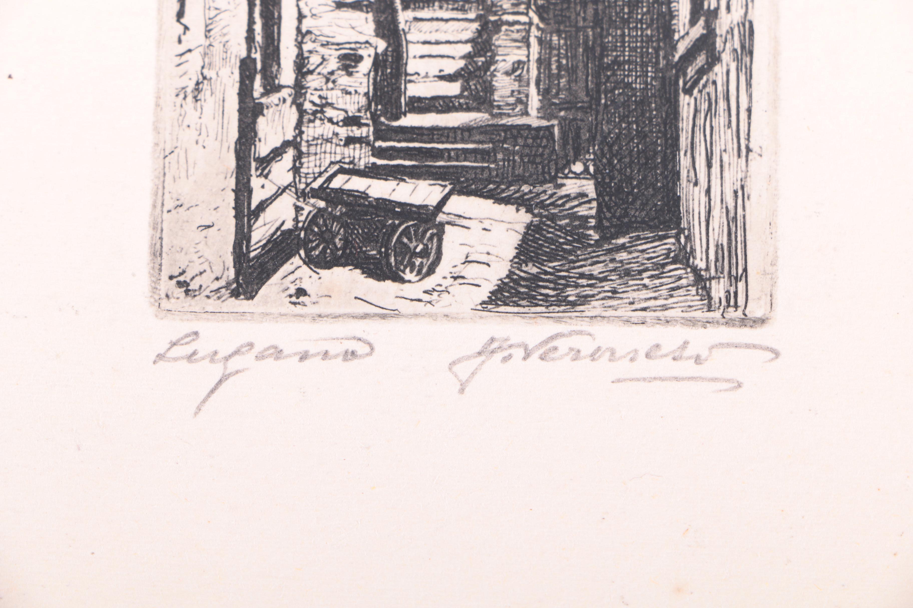 Collection of Etchings on Paper