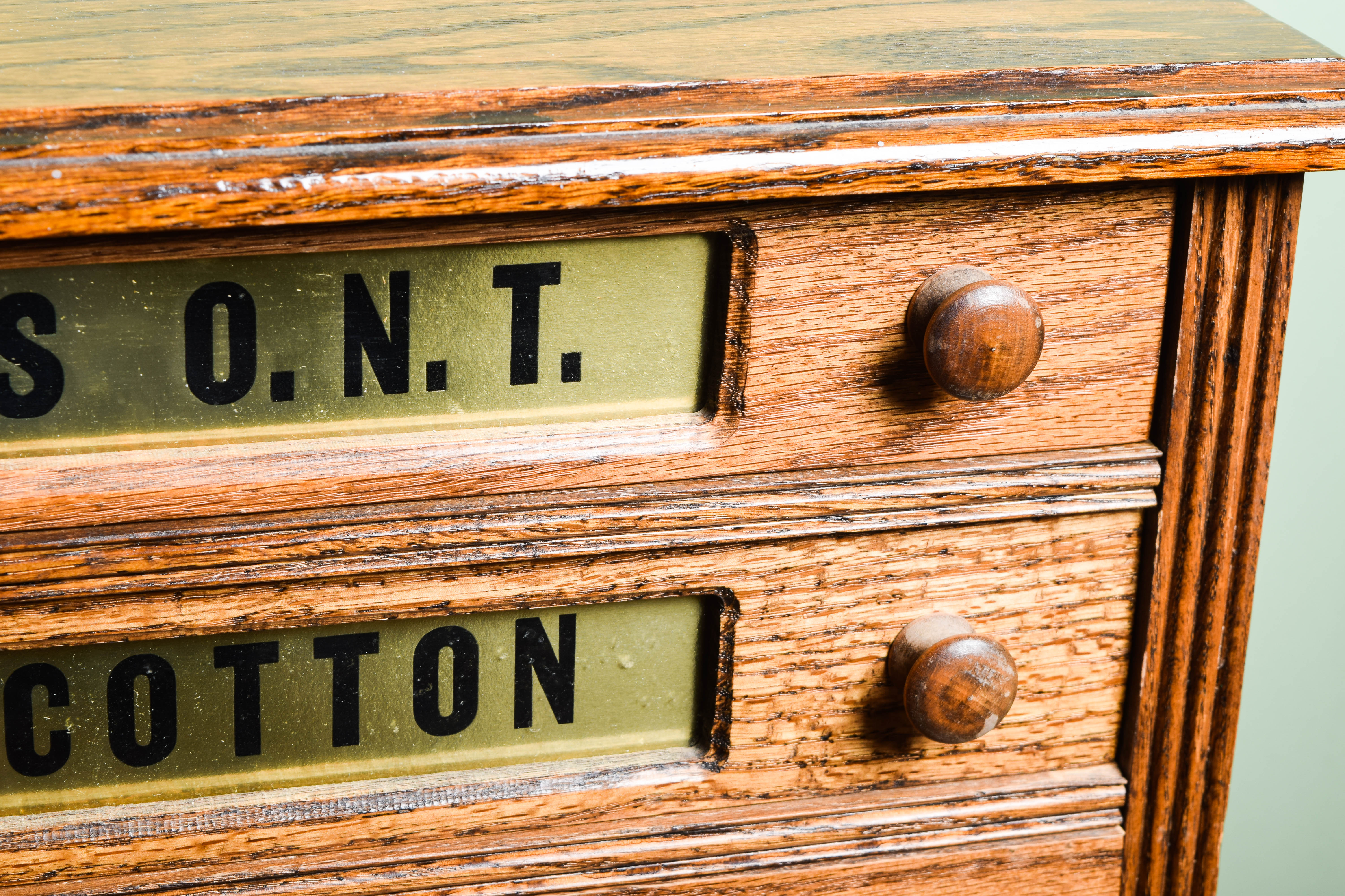 Replica Spool Cabinet by Clark Thread Co.