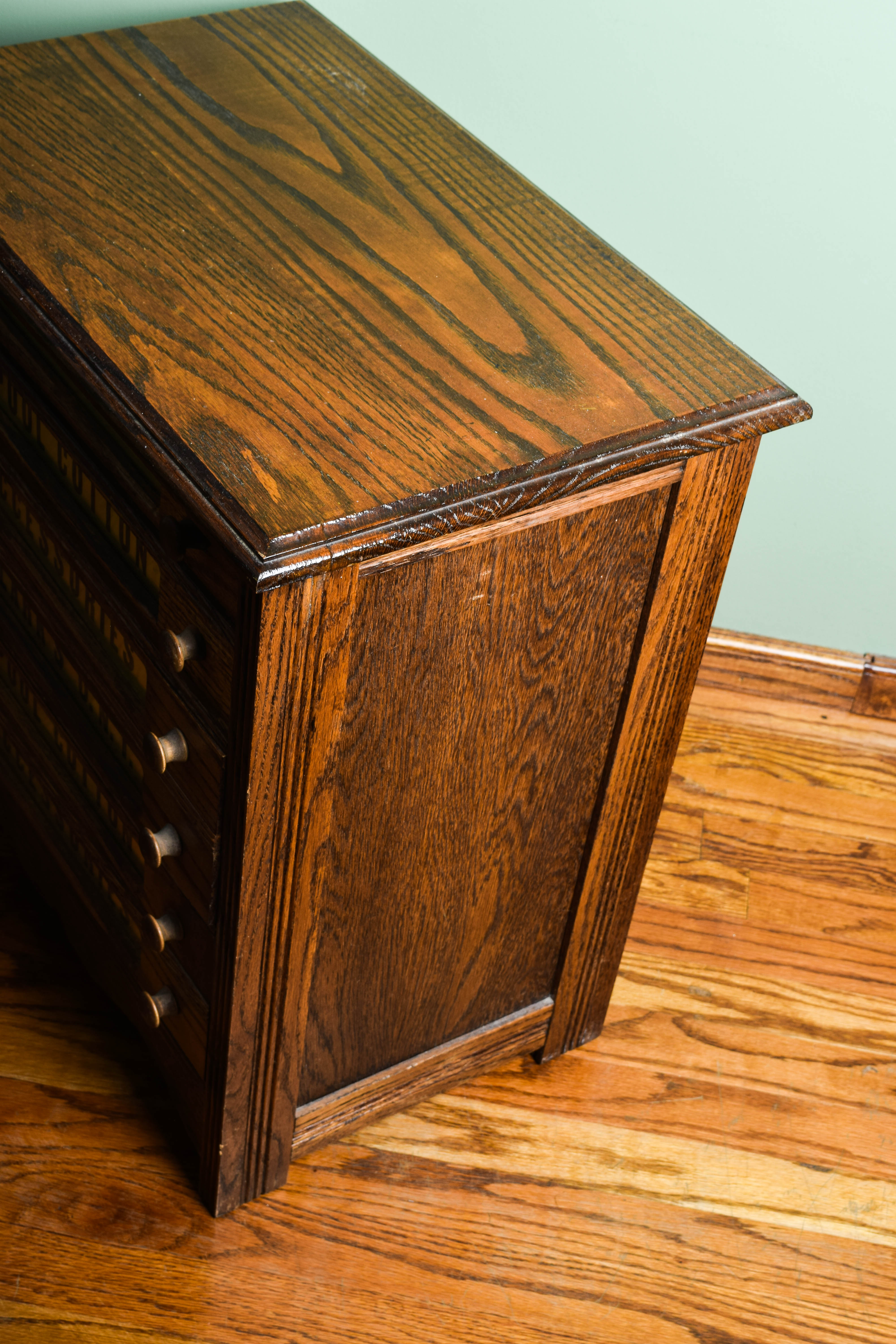 Replica Spool Cabinet by Clark Thread Co.