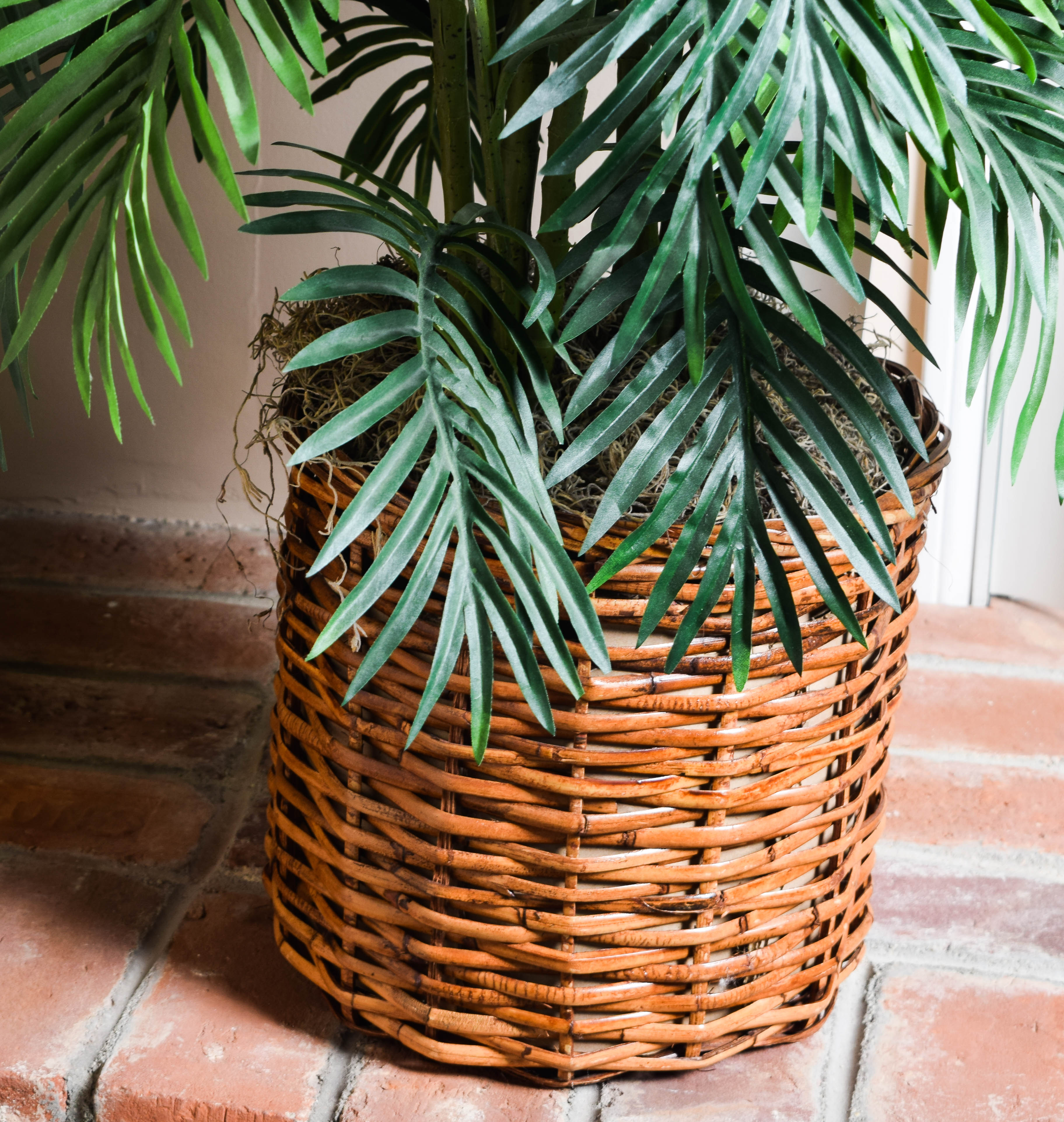 Pair of Large Faux House Plants
