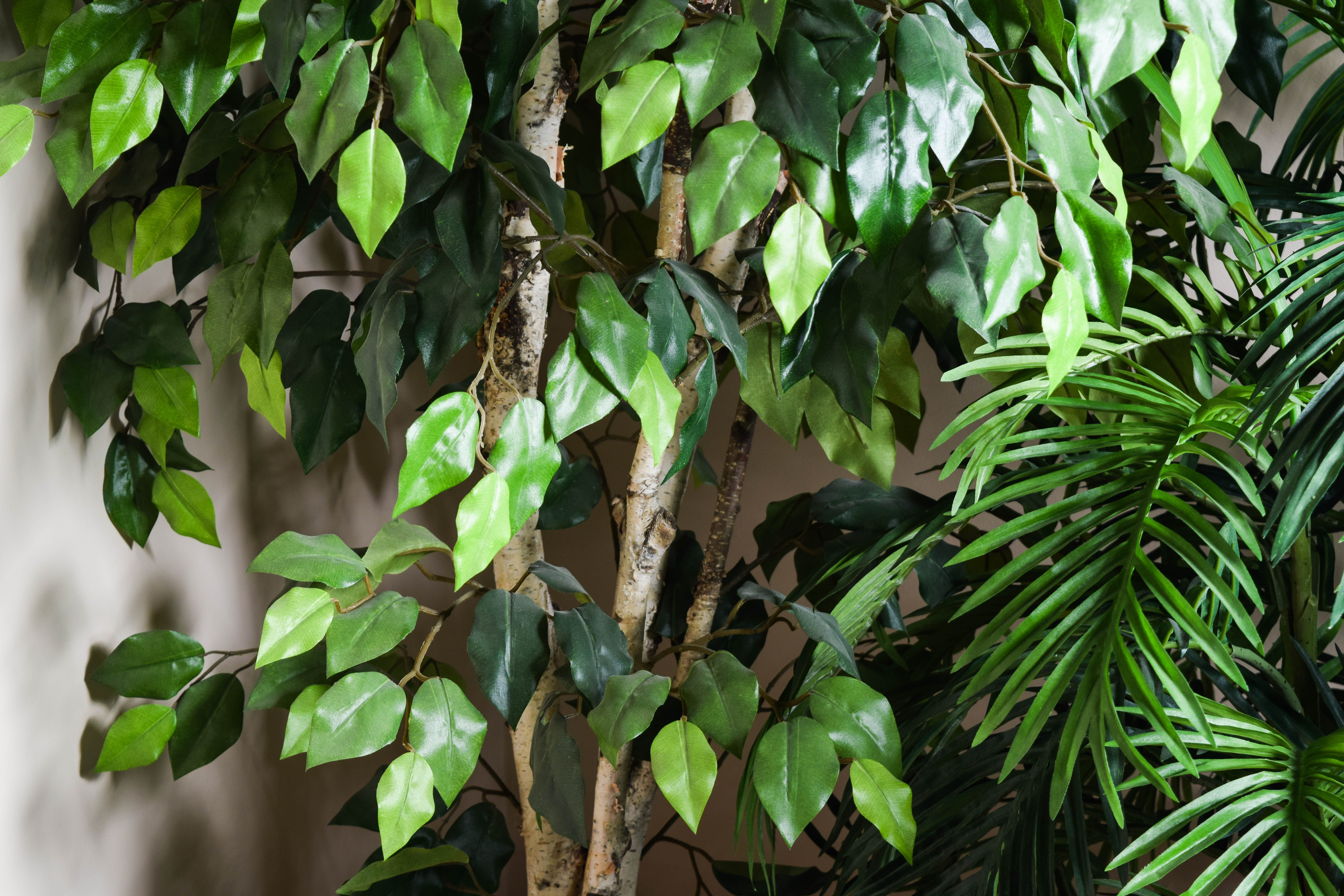 Pair of Large Faux House Plants