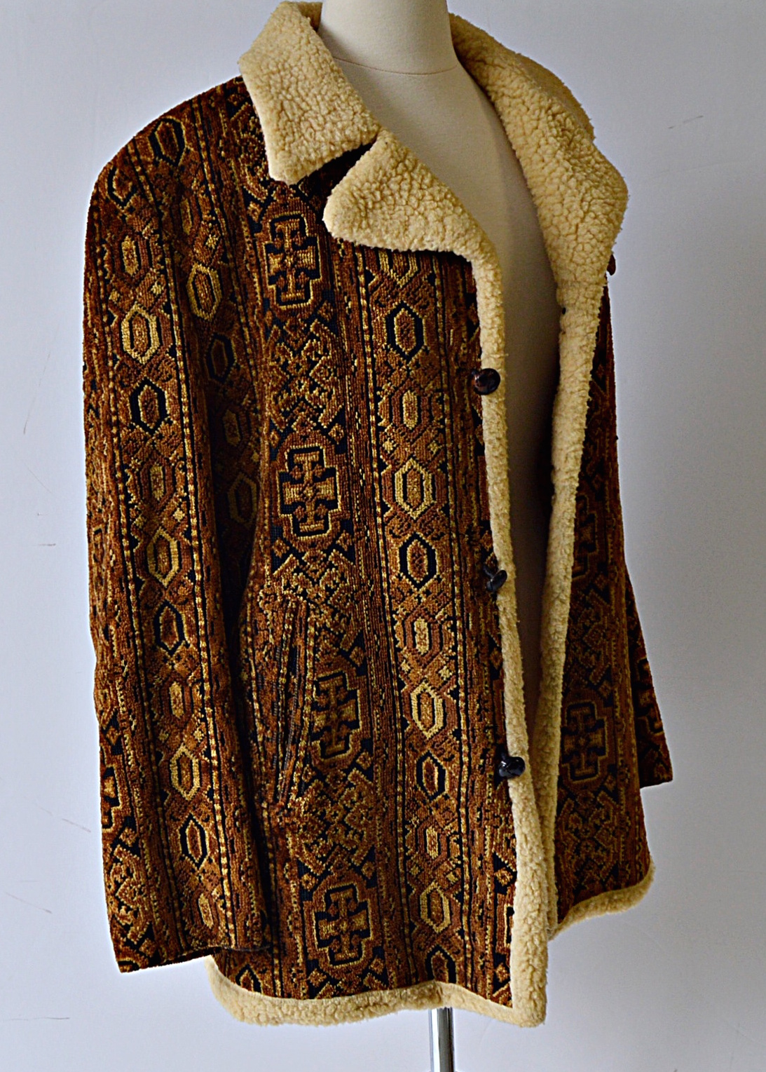 Vintage Men's Tapestry Jacket