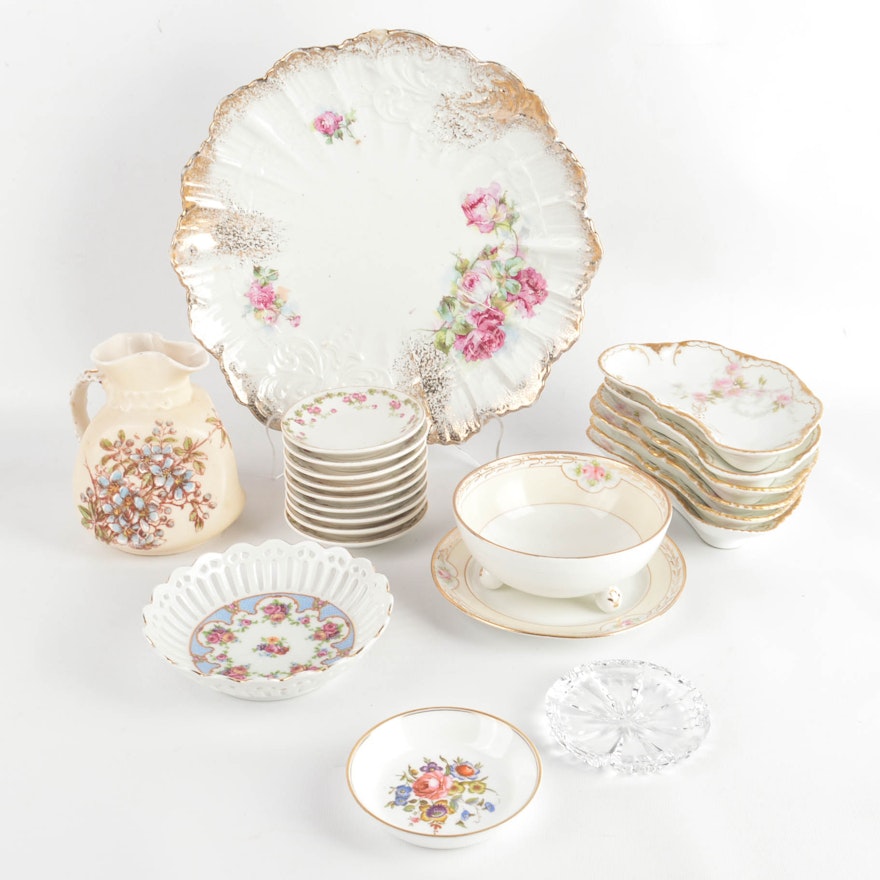 China Collection Including Dresden, Limoges, and Carlsbad