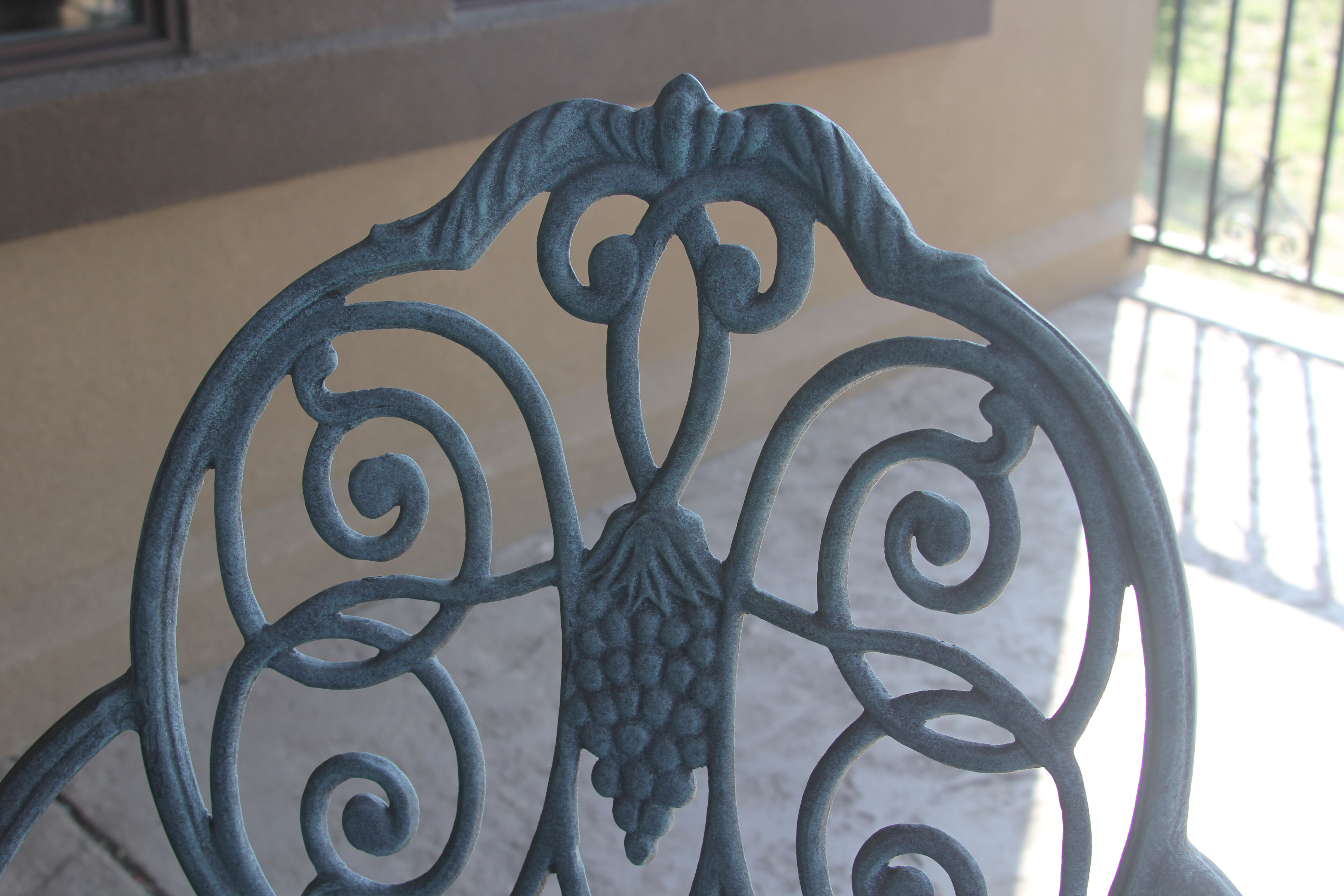 "Cast Classics" Patio Table, Side Table, and Chairs by Landgrave