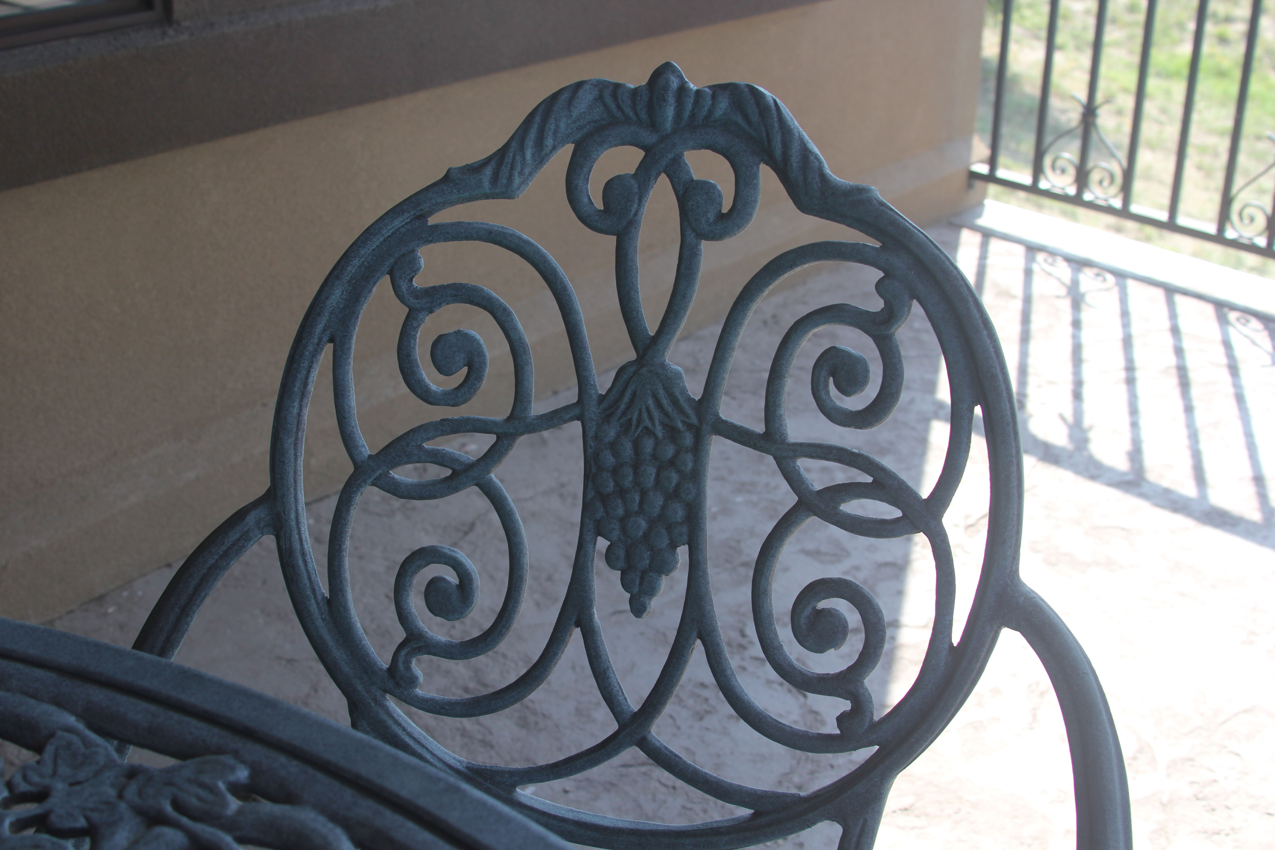 "Cast Classics" Patio Table, Side Table, and Chairs by Landgrave