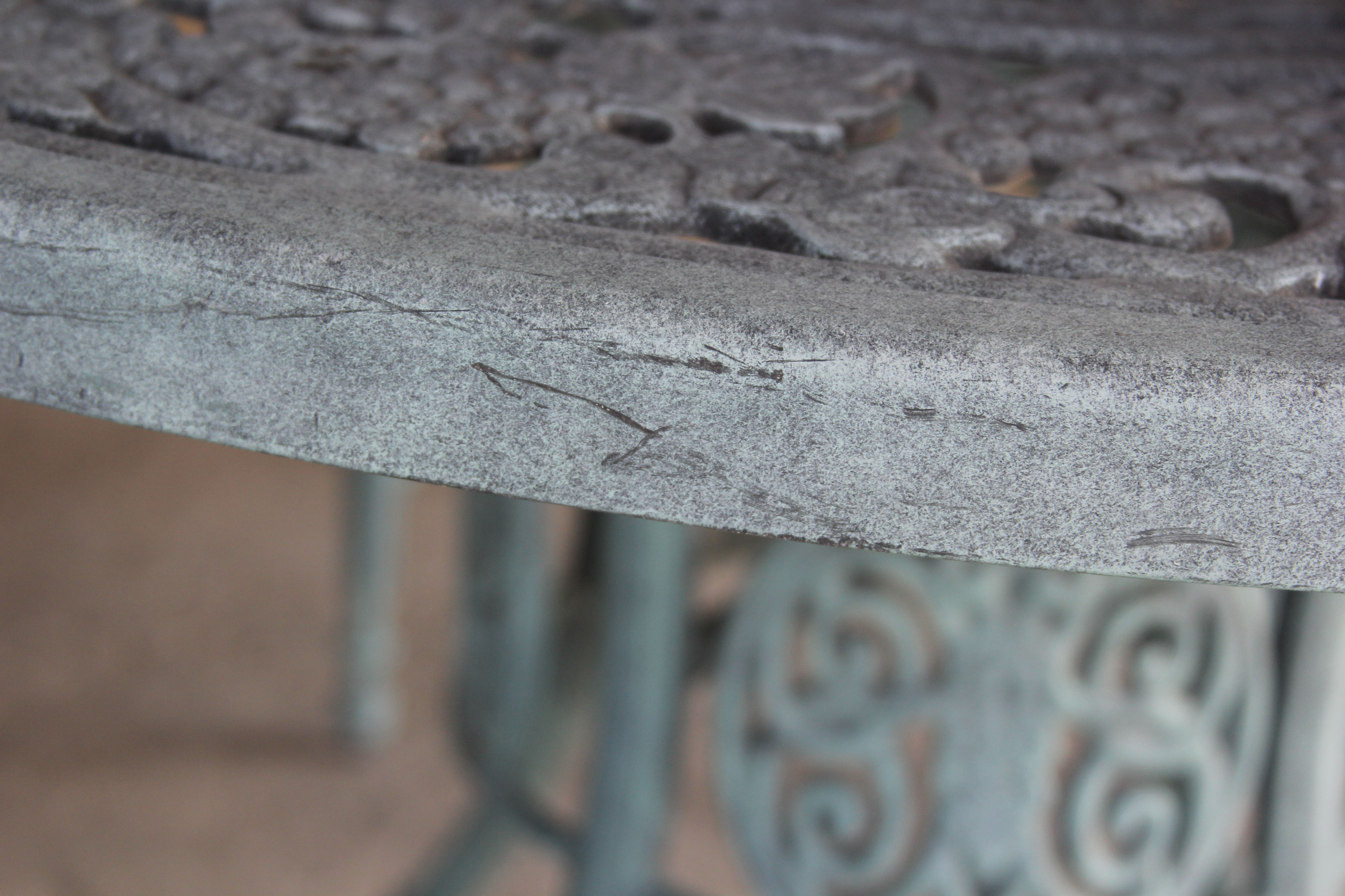 "Cast Classics" Patio Table, Side Table, and Chairs by Landgrave