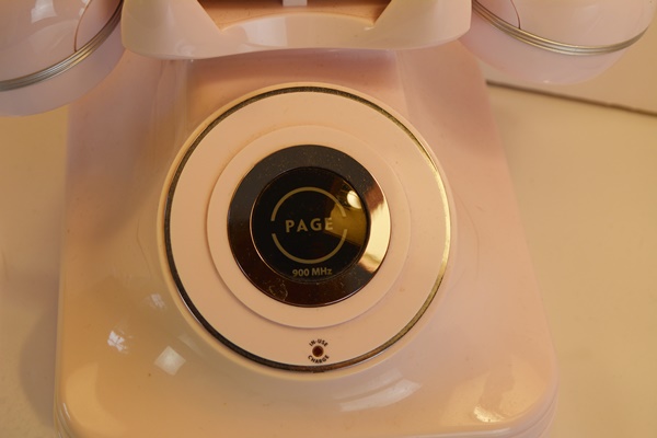 Pottery Barn Pink Grand Phone and Two Table Lamps