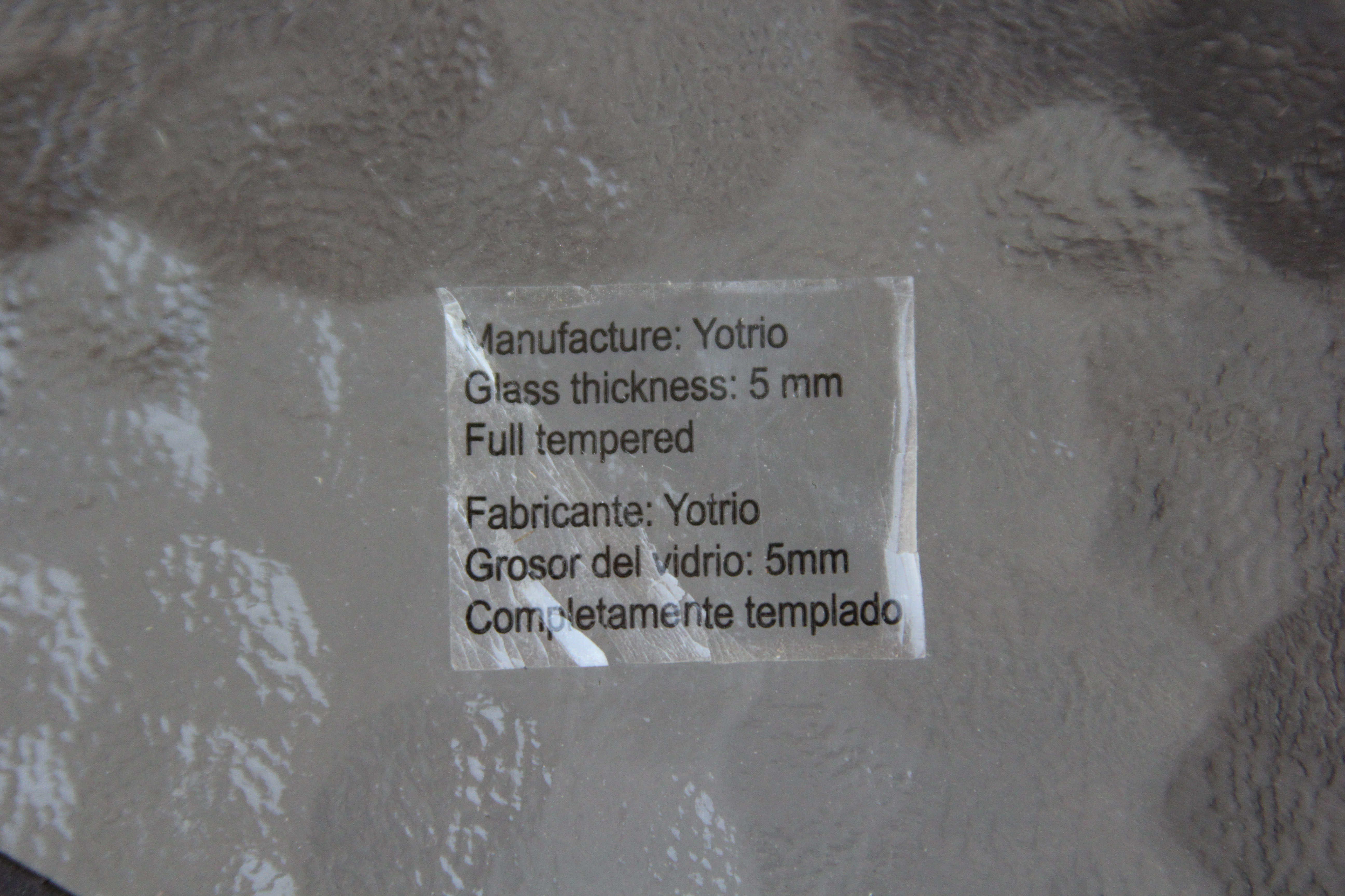 Glass Top Patio Table