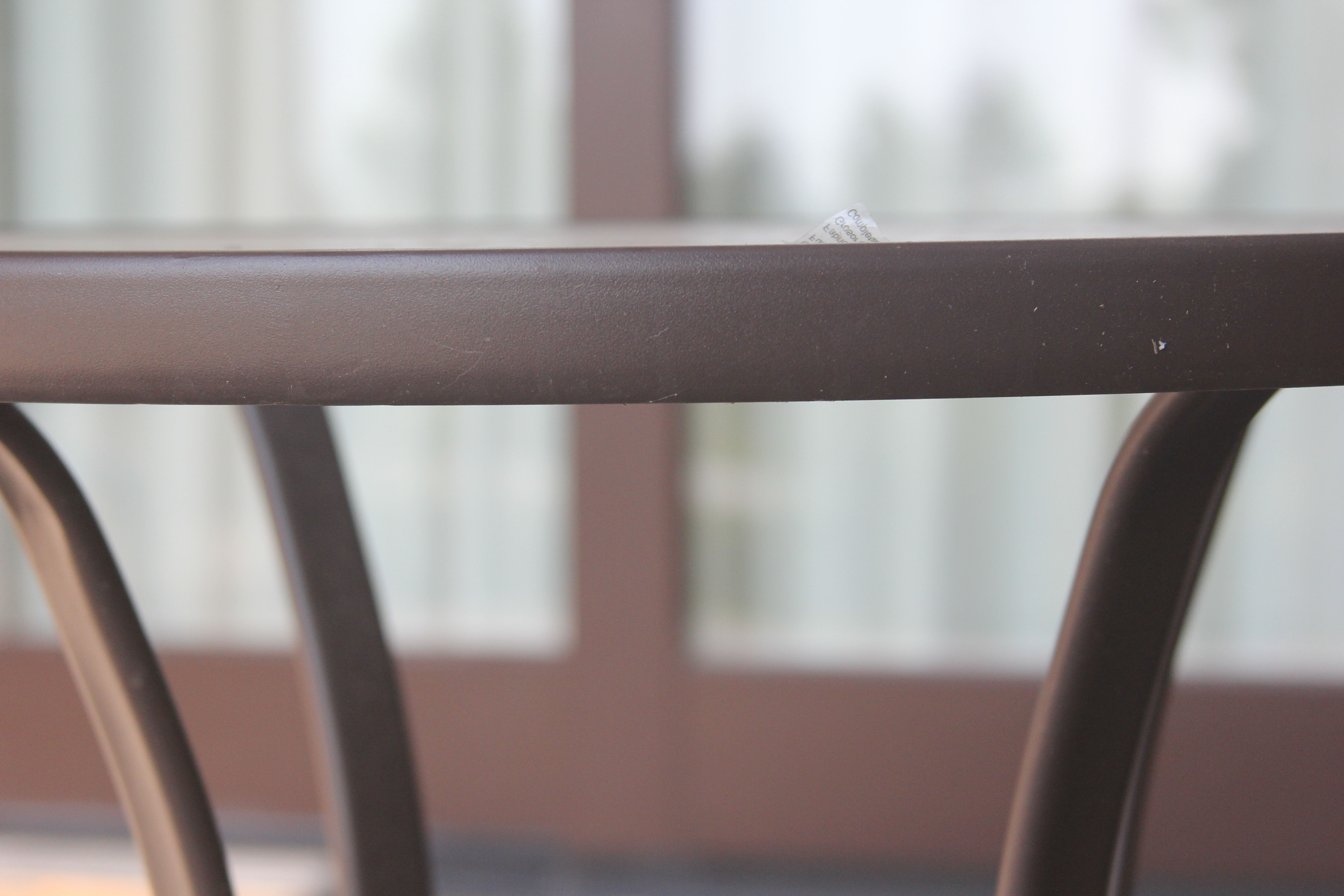 Glass Top Patio Table