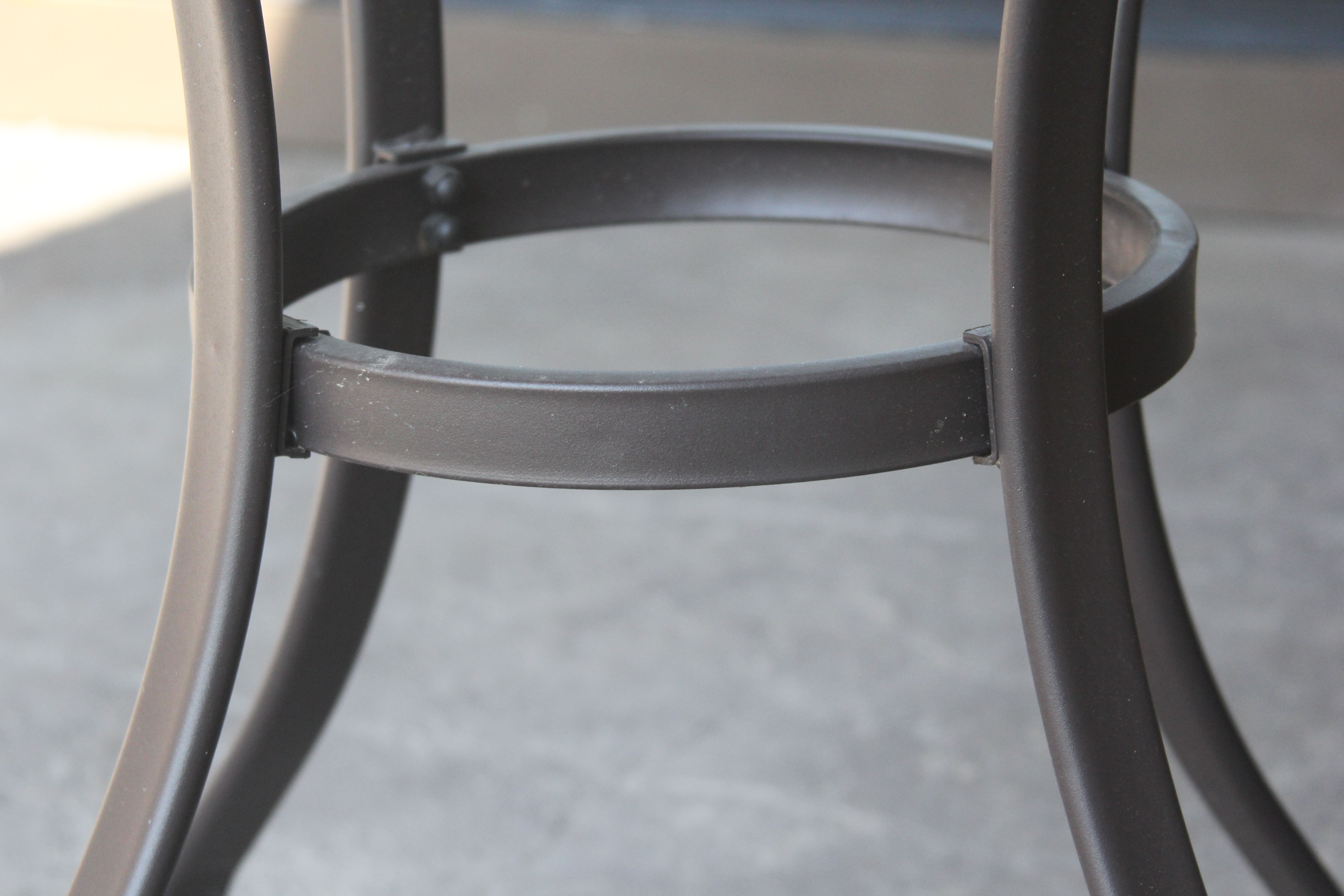 Glass Top Patio Table