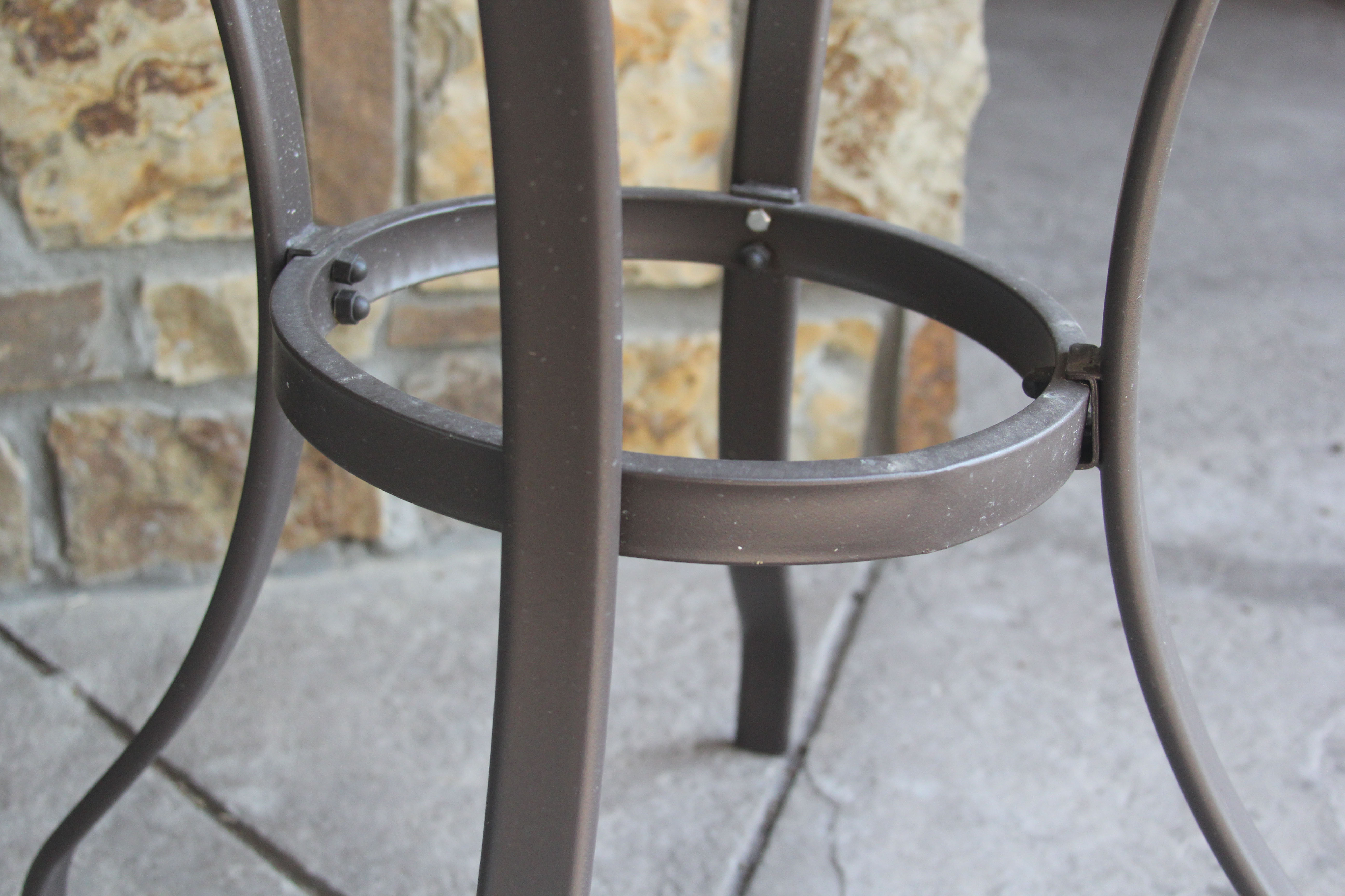 Glass Top Patio Table