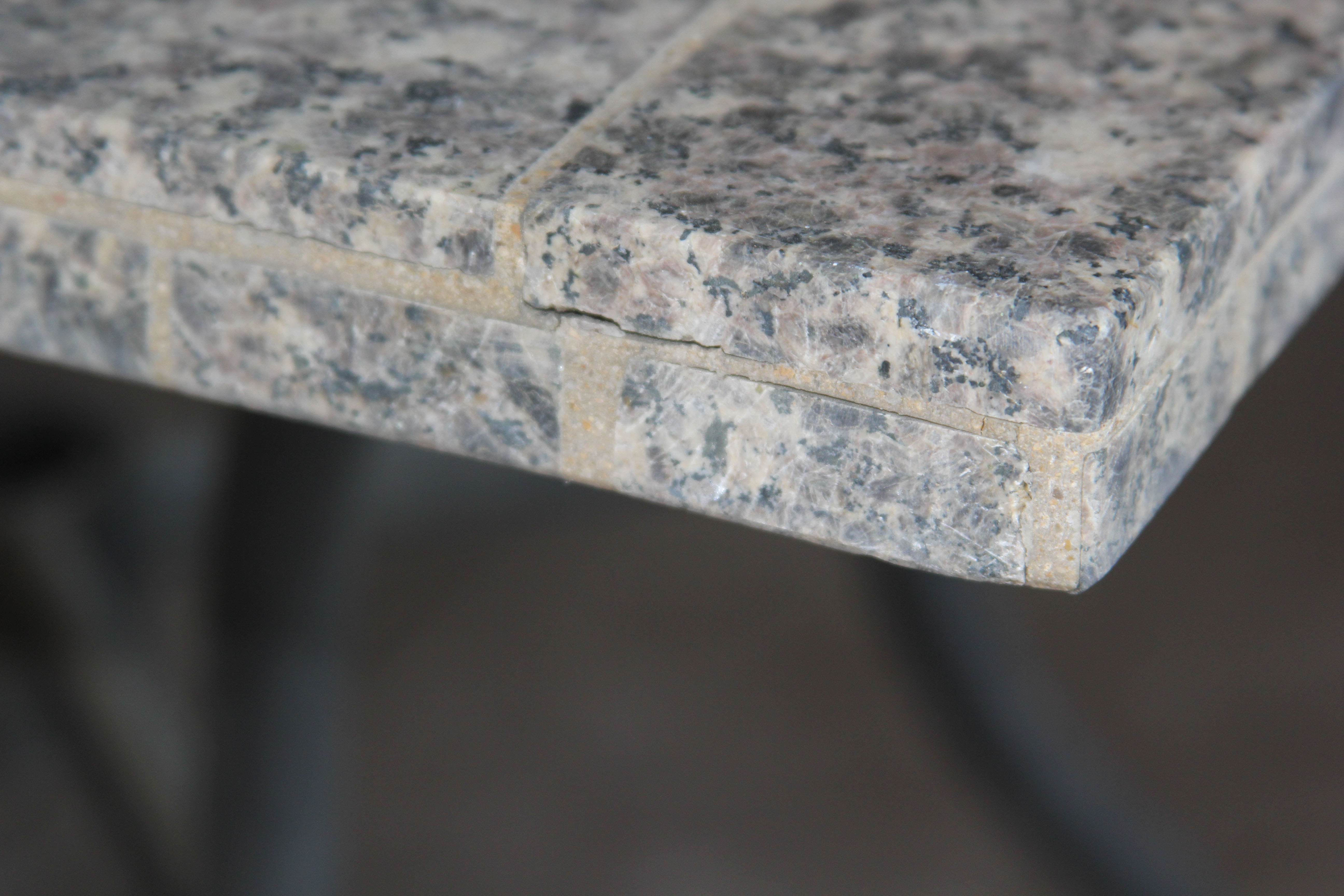 Granite Tile Patio Table