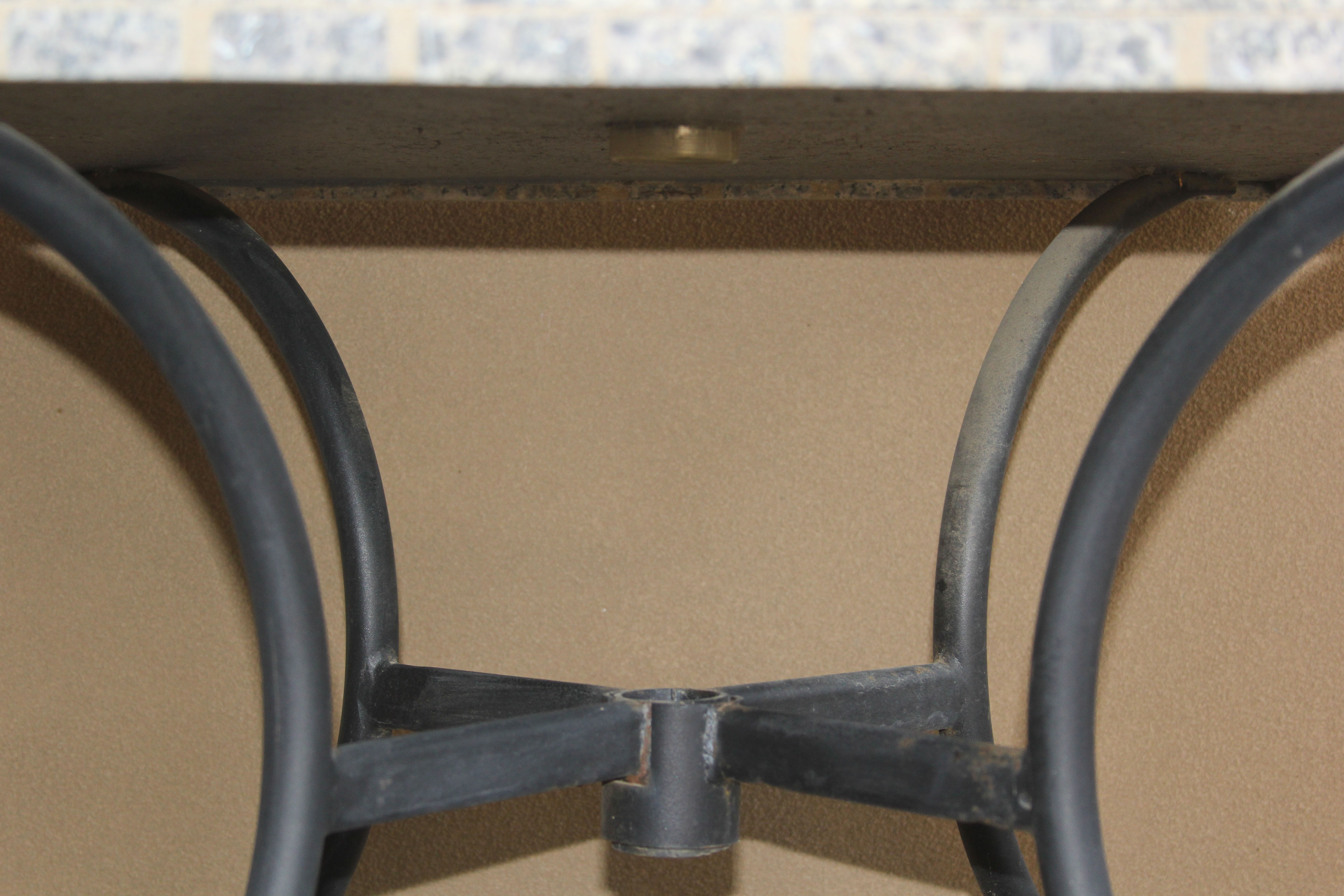 Granite Tile Patio Table
