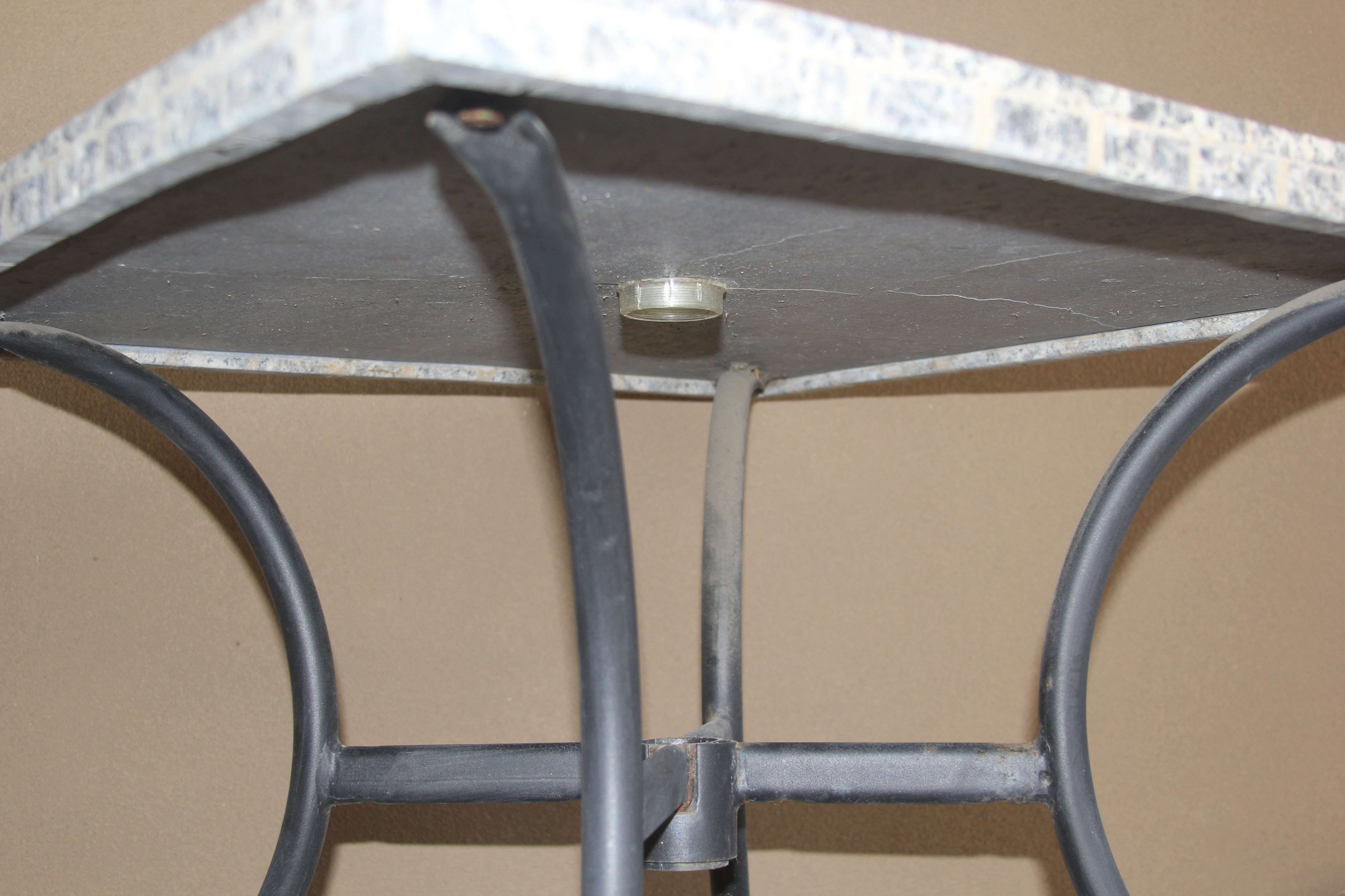 Granite Tile Patio Table
