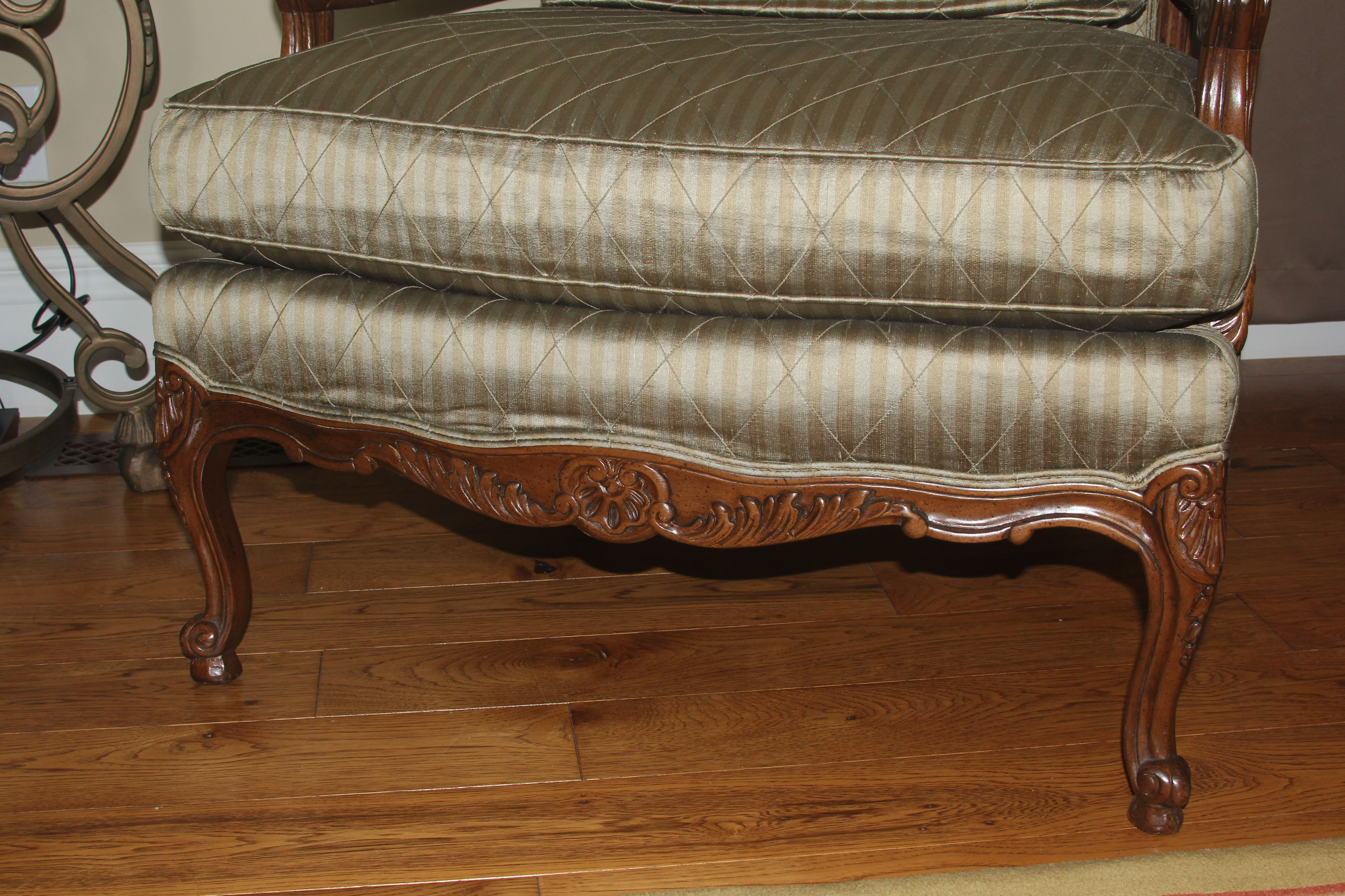 Louis XVI Inspired Fauteuil Chair by Thomasville