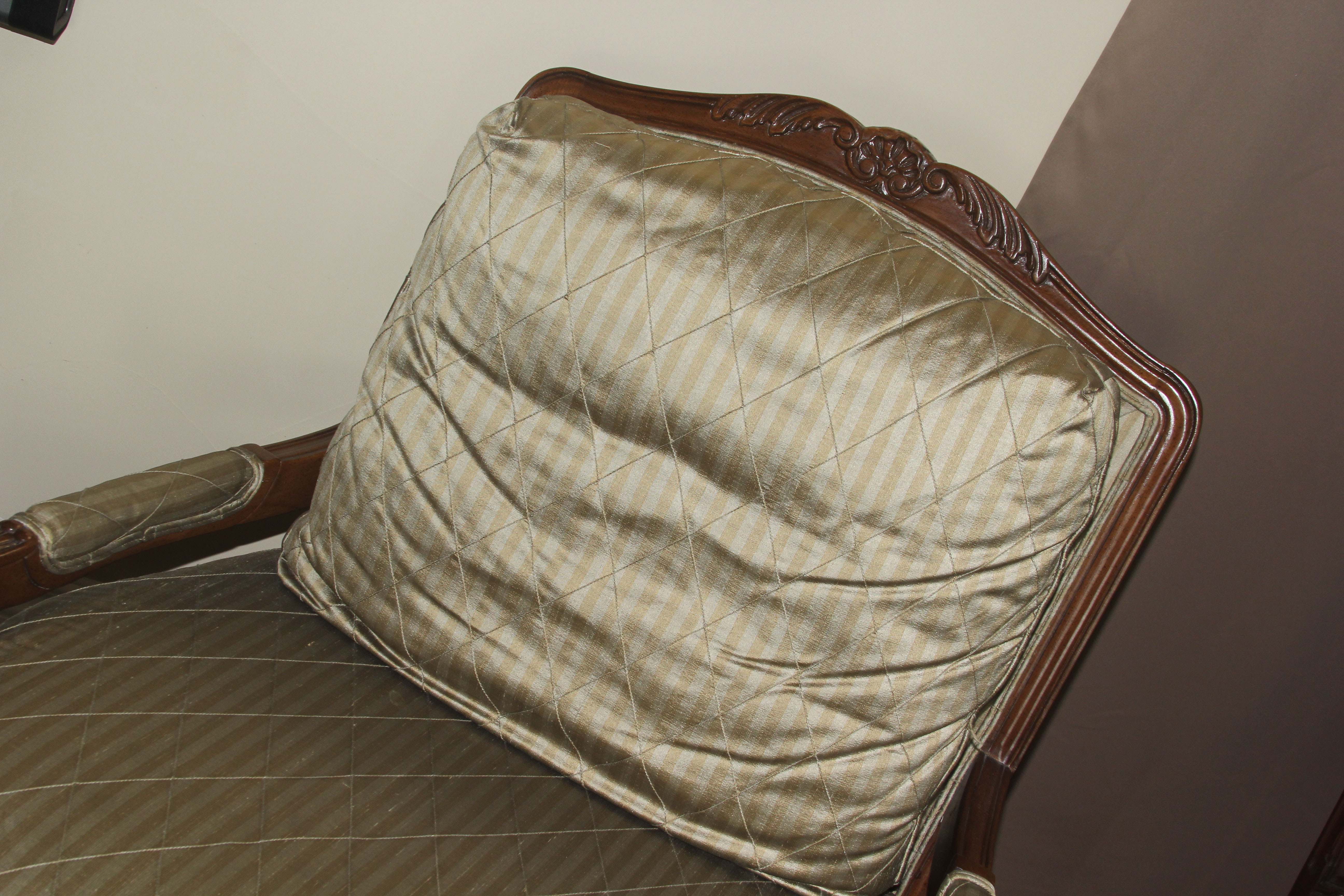 Louis XVI Inspired Fauteuil Chair by Thomasville
