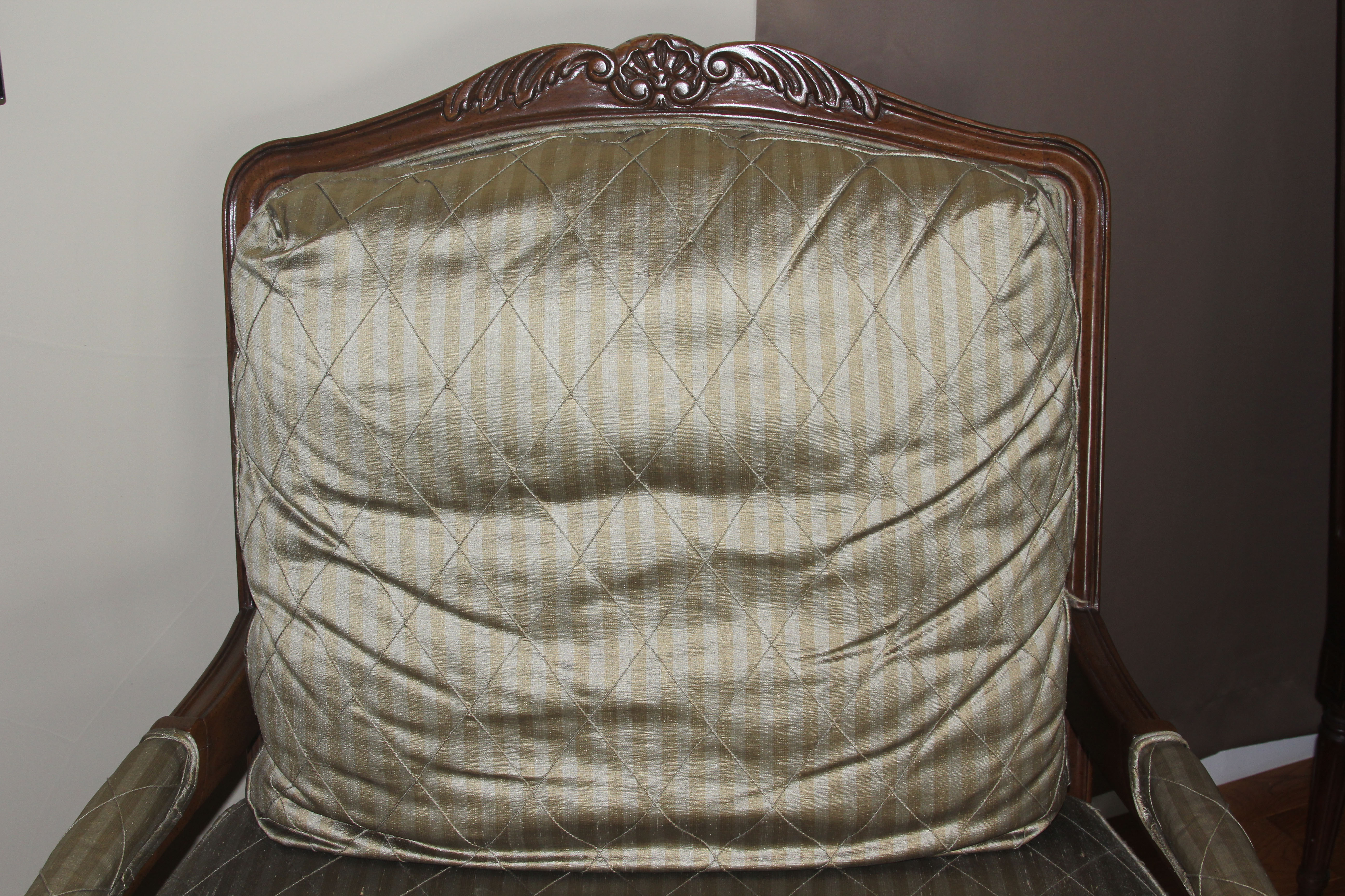 Louis XVI Inspired Fauteuil Chair by Thomasville