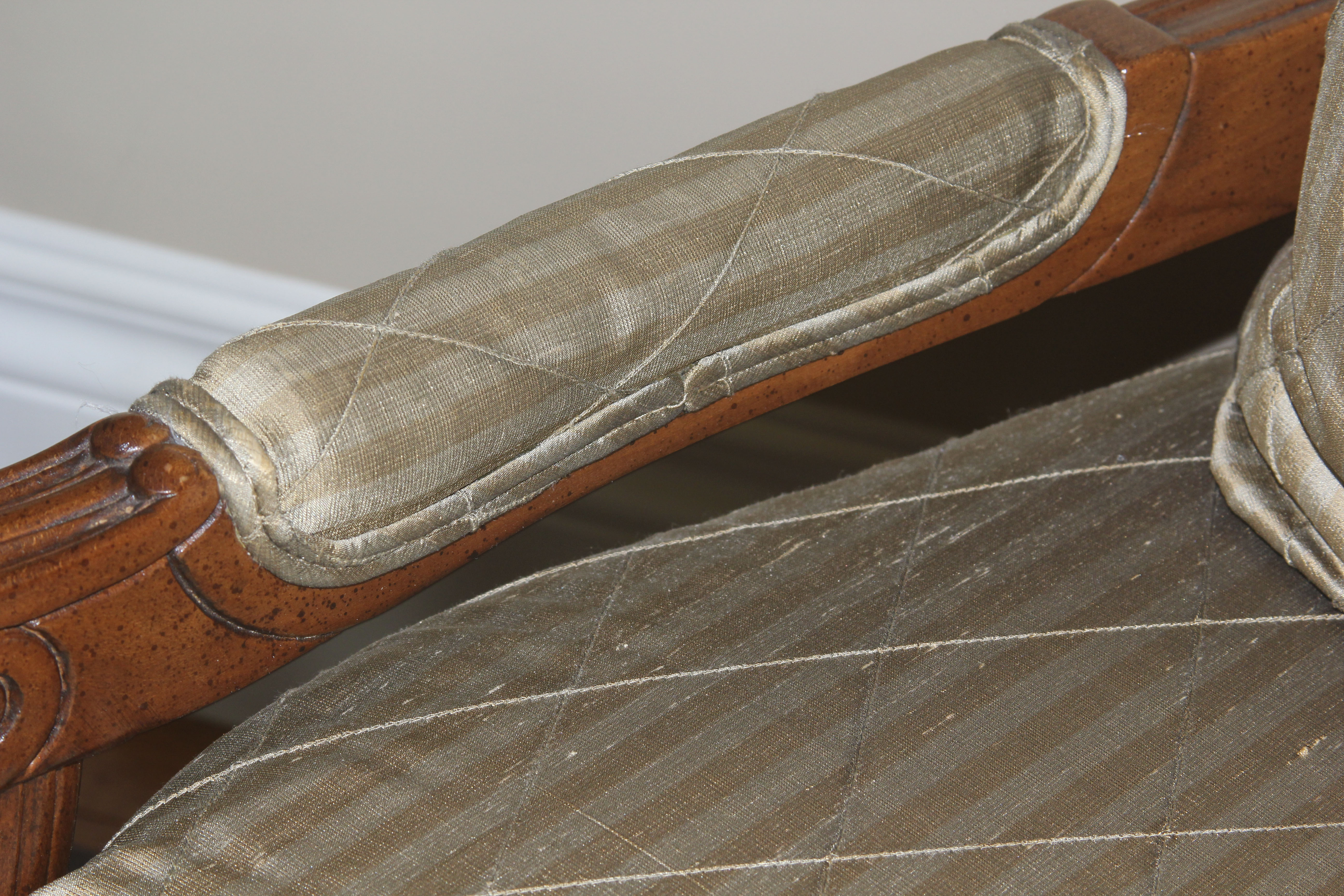 Louis XVI Inspired Fauteuil Chair by Thomasville