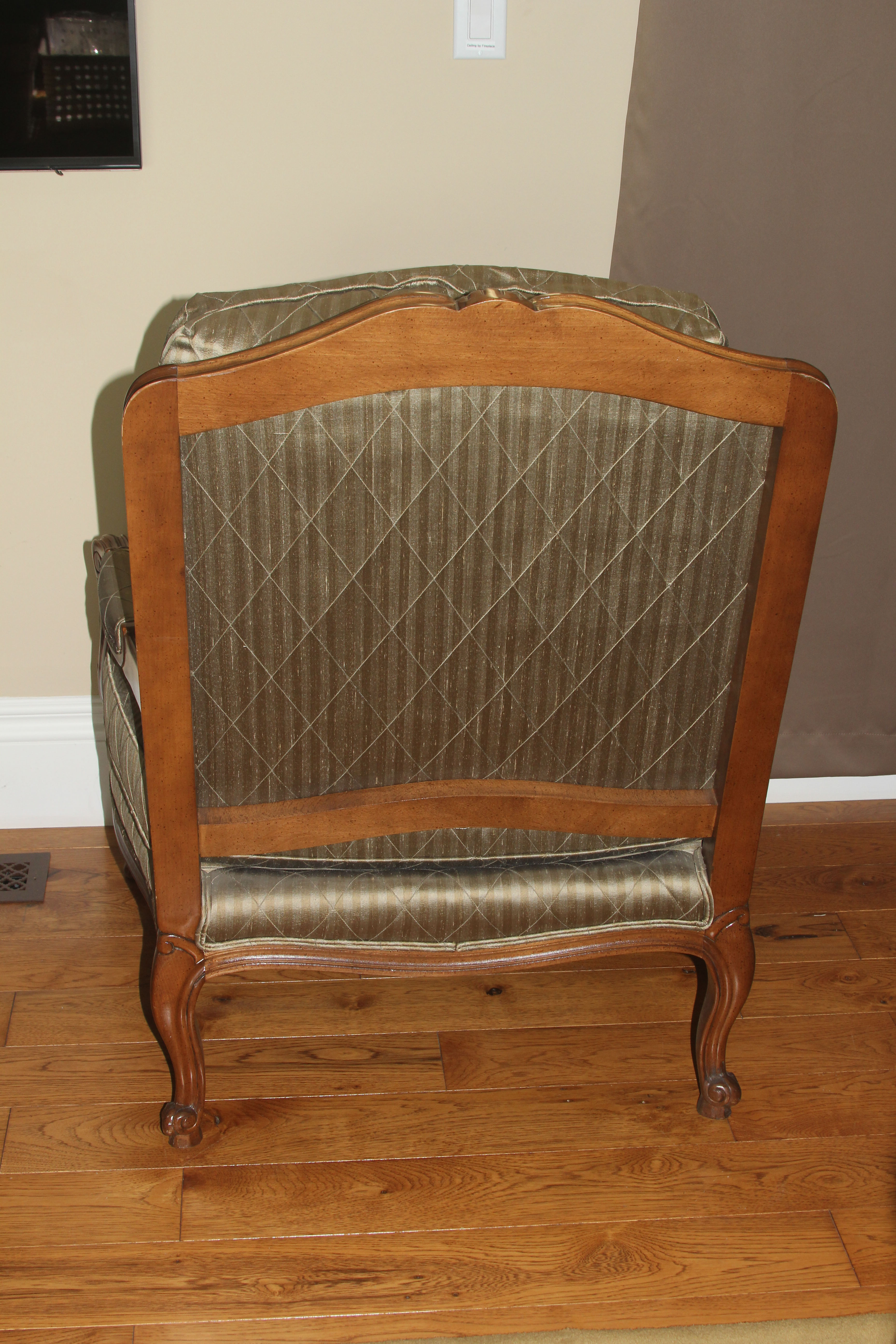 Louis XVI Inspired Fauteuil Chair by Thomasville