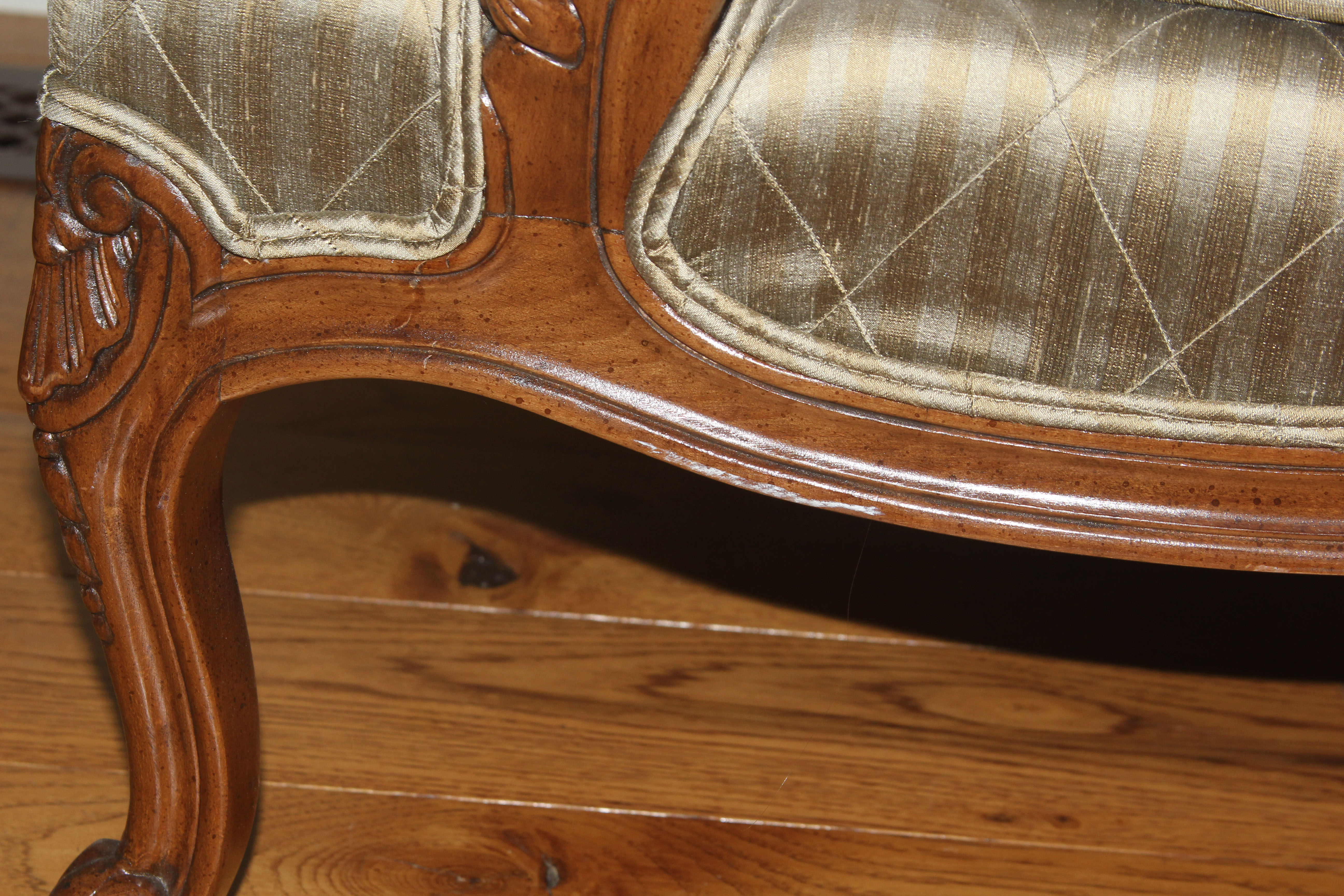 Louis XVI Inspired Fauteuil Chair by Thomasville
