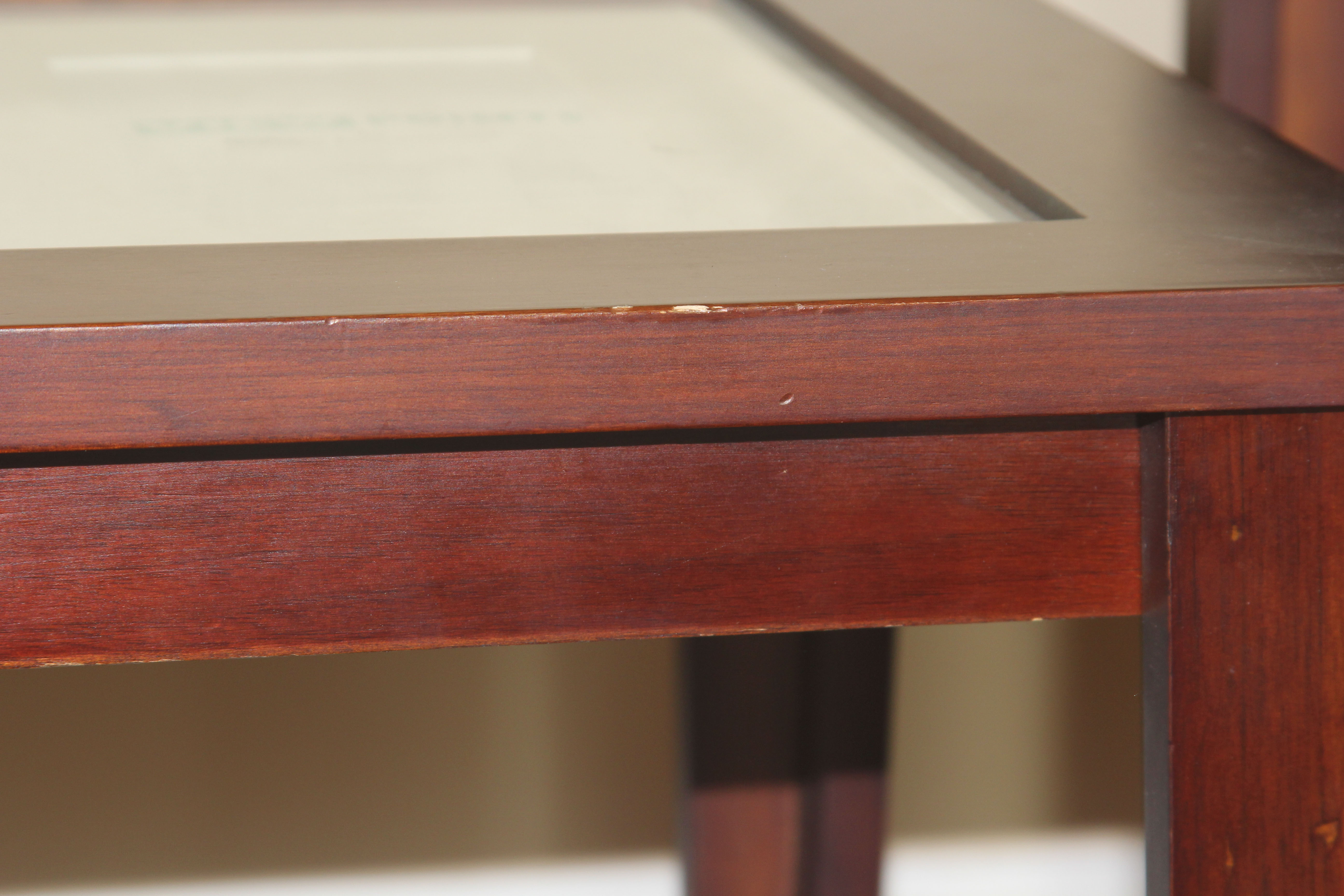 Picture Frame Top Side Tables