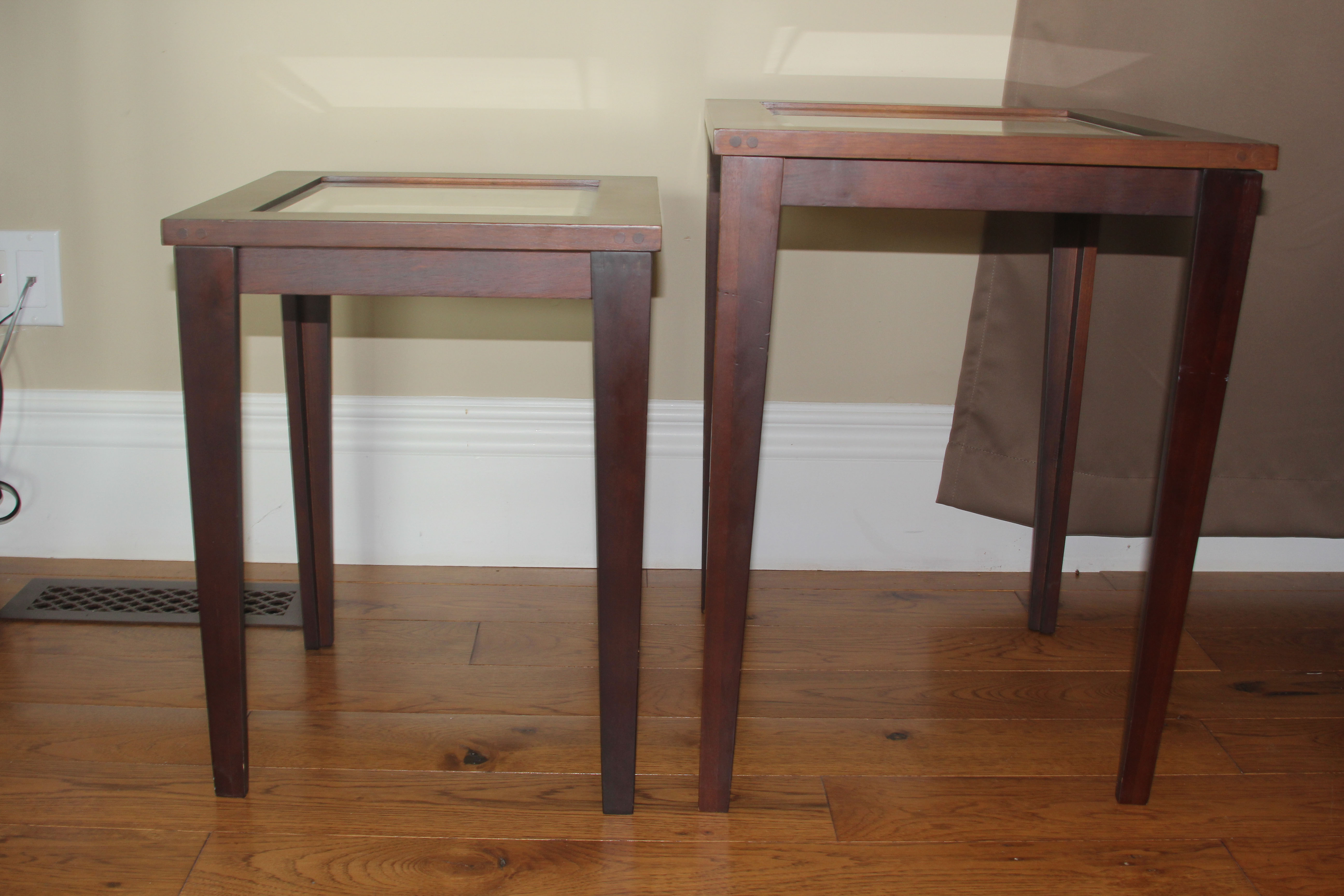 Picture Frame Top Side Tables