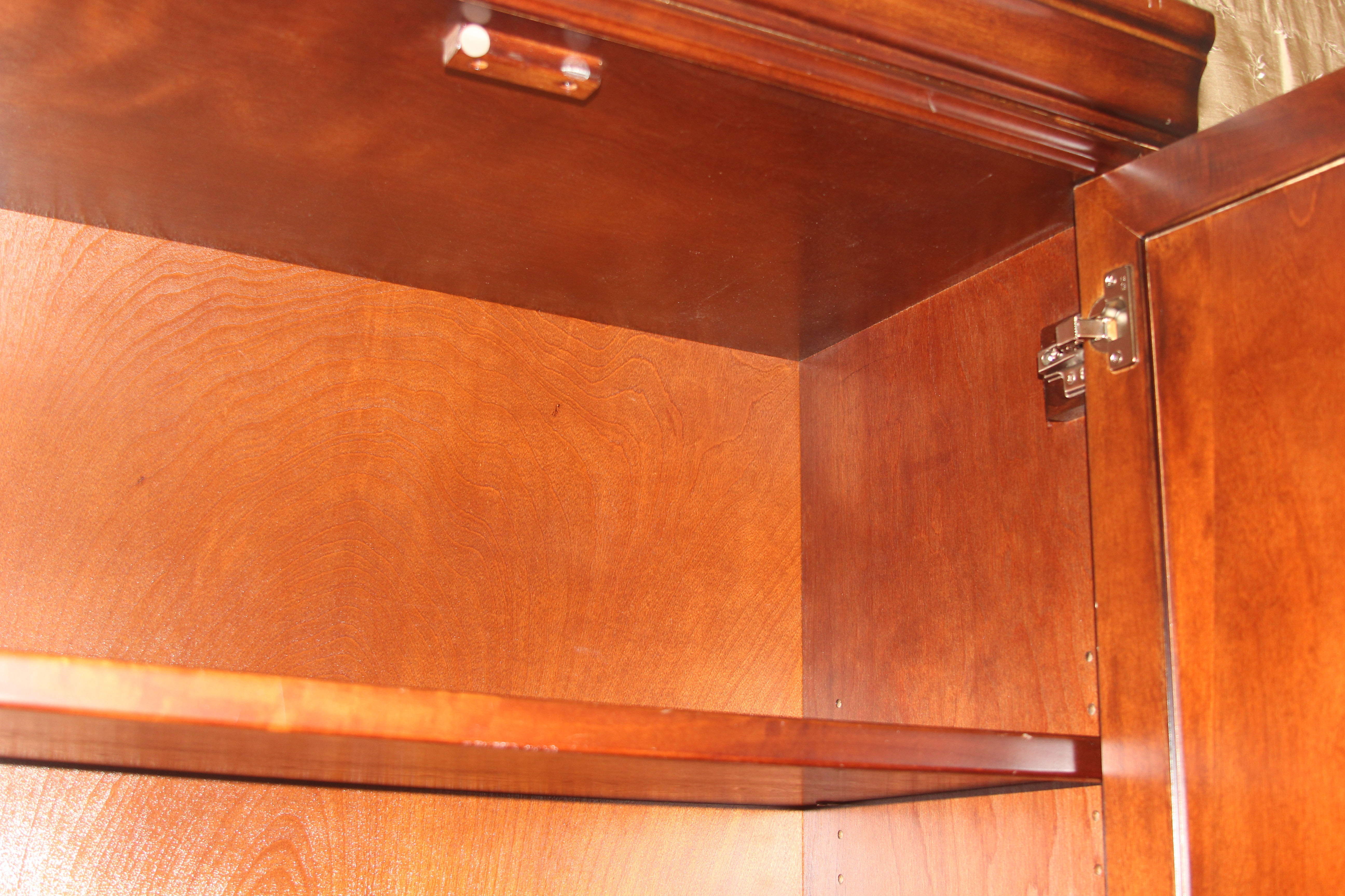 Mahogany Veneer Office Cabinet