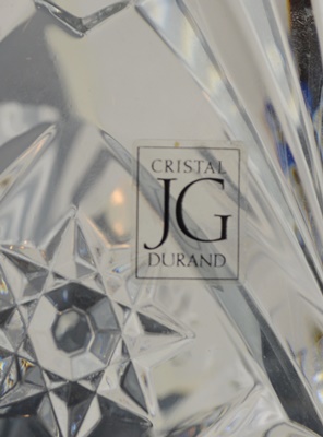 J.G. Durand Crystal Vase