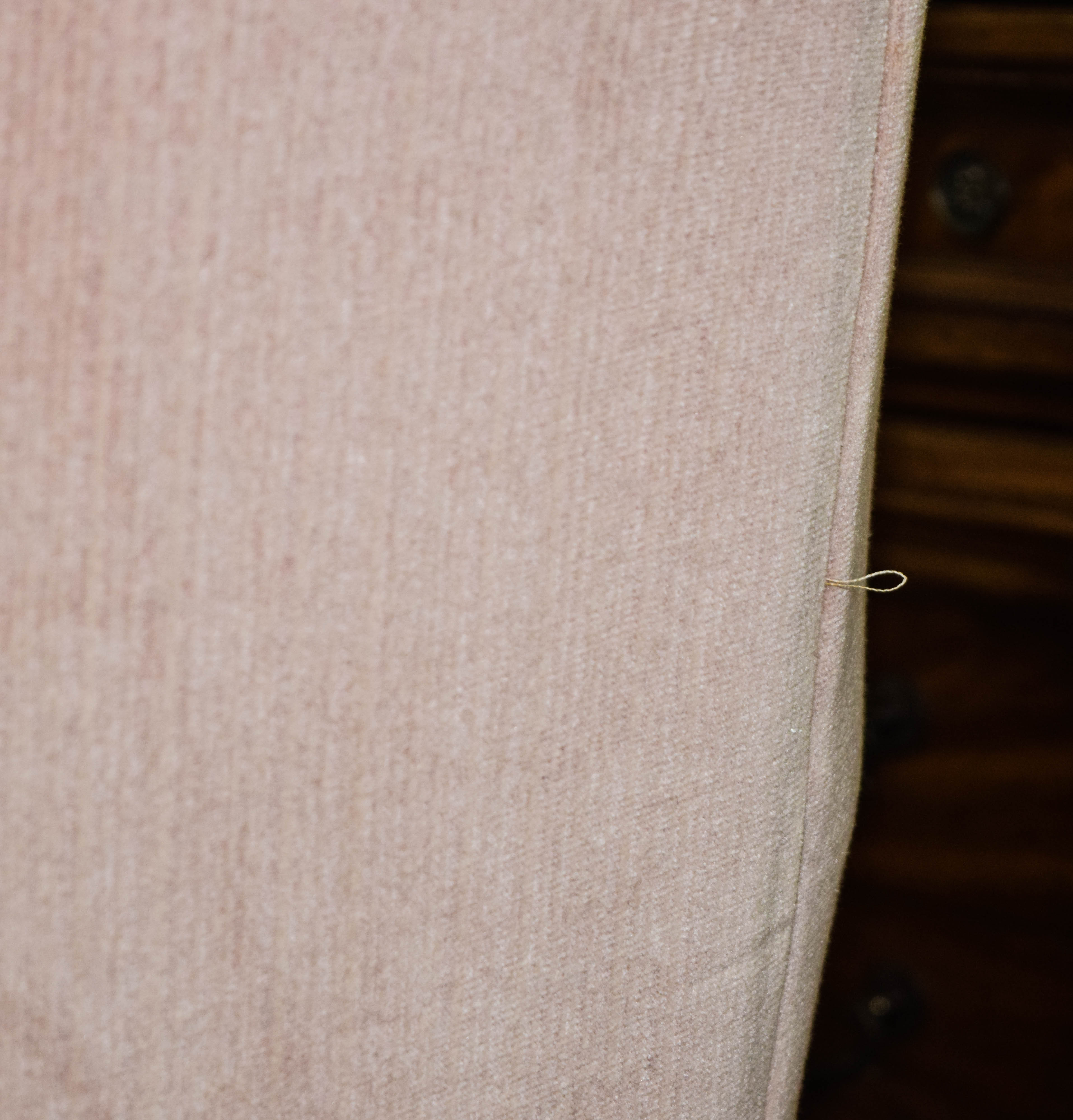 Vintage Lavender Velvet Swivel Armchair by RB Furniture