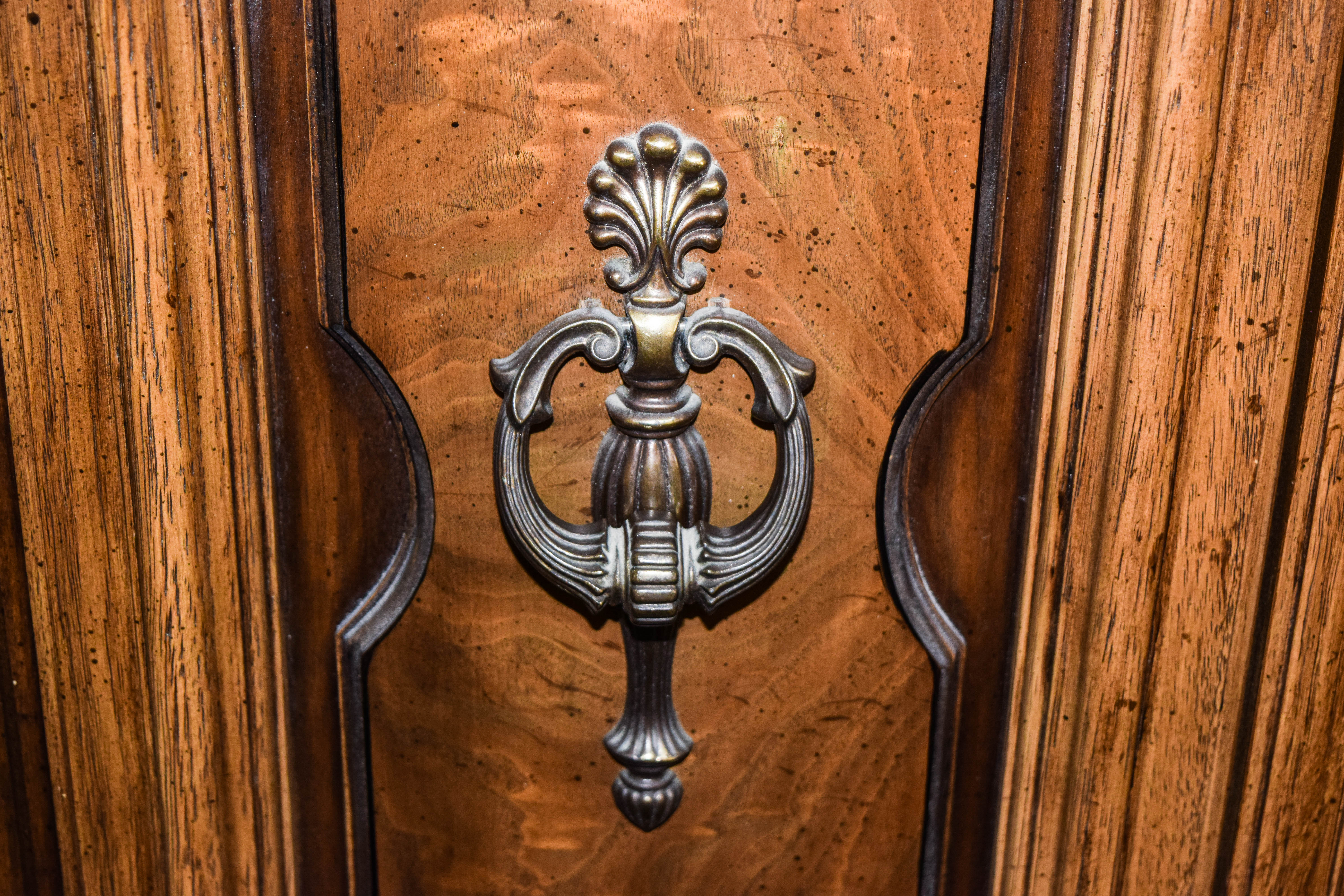 Vintage Wooden Breakfront Dresser by Basic Witz Furniture