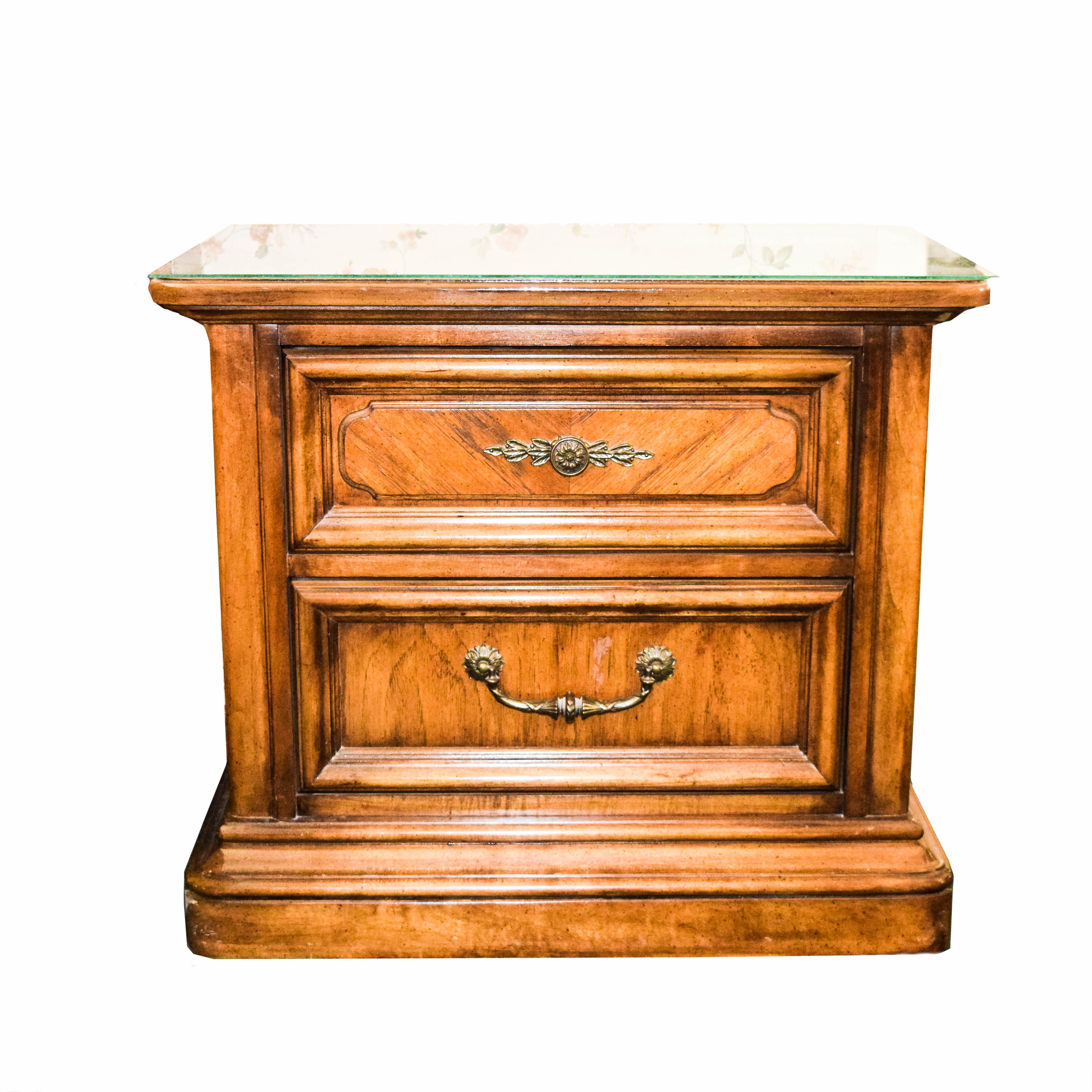 Vintage Wooden Nightstand