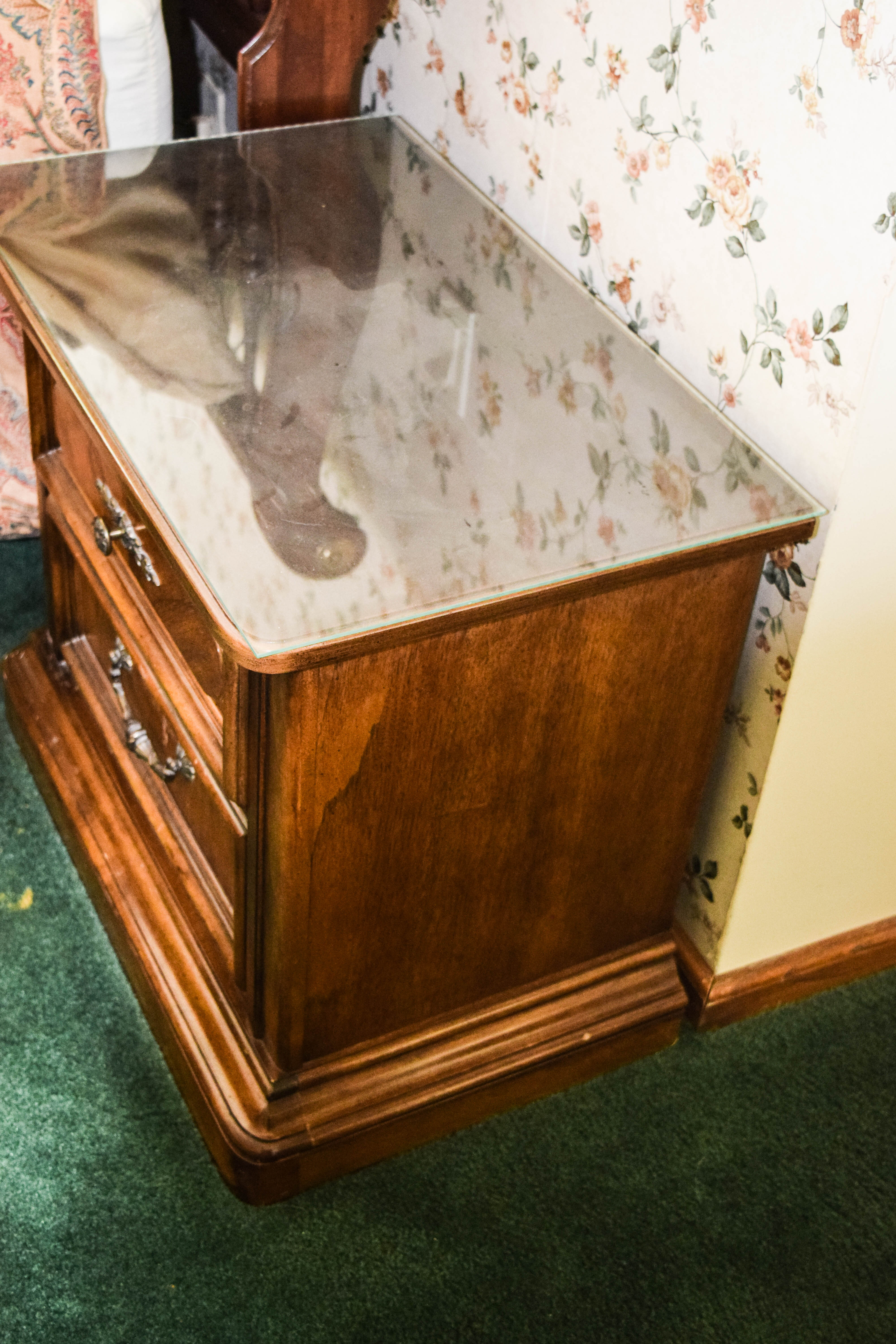 Vintage Wooden Nightstand