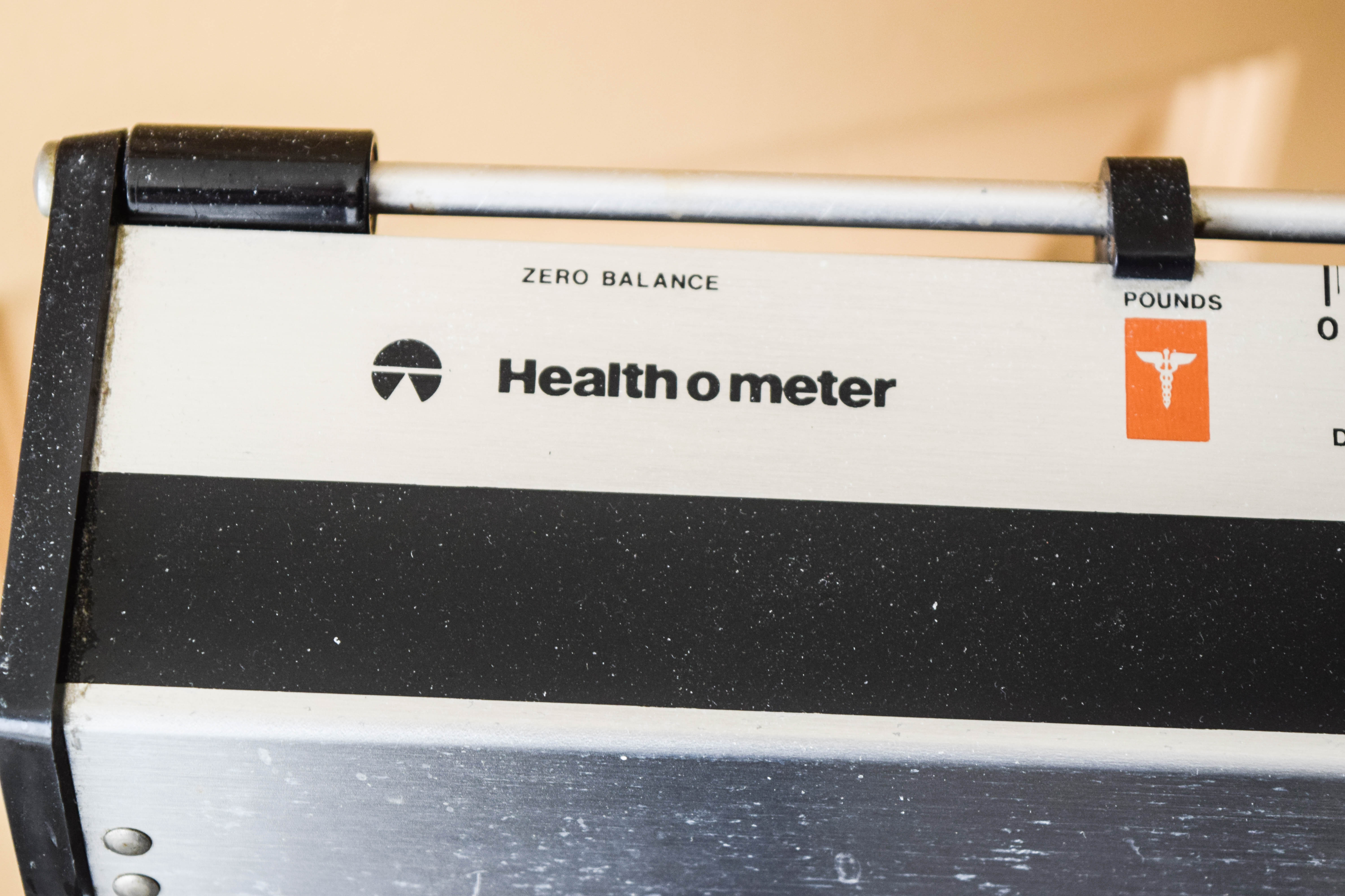 Vintage Healthometer Balance Beam Scale