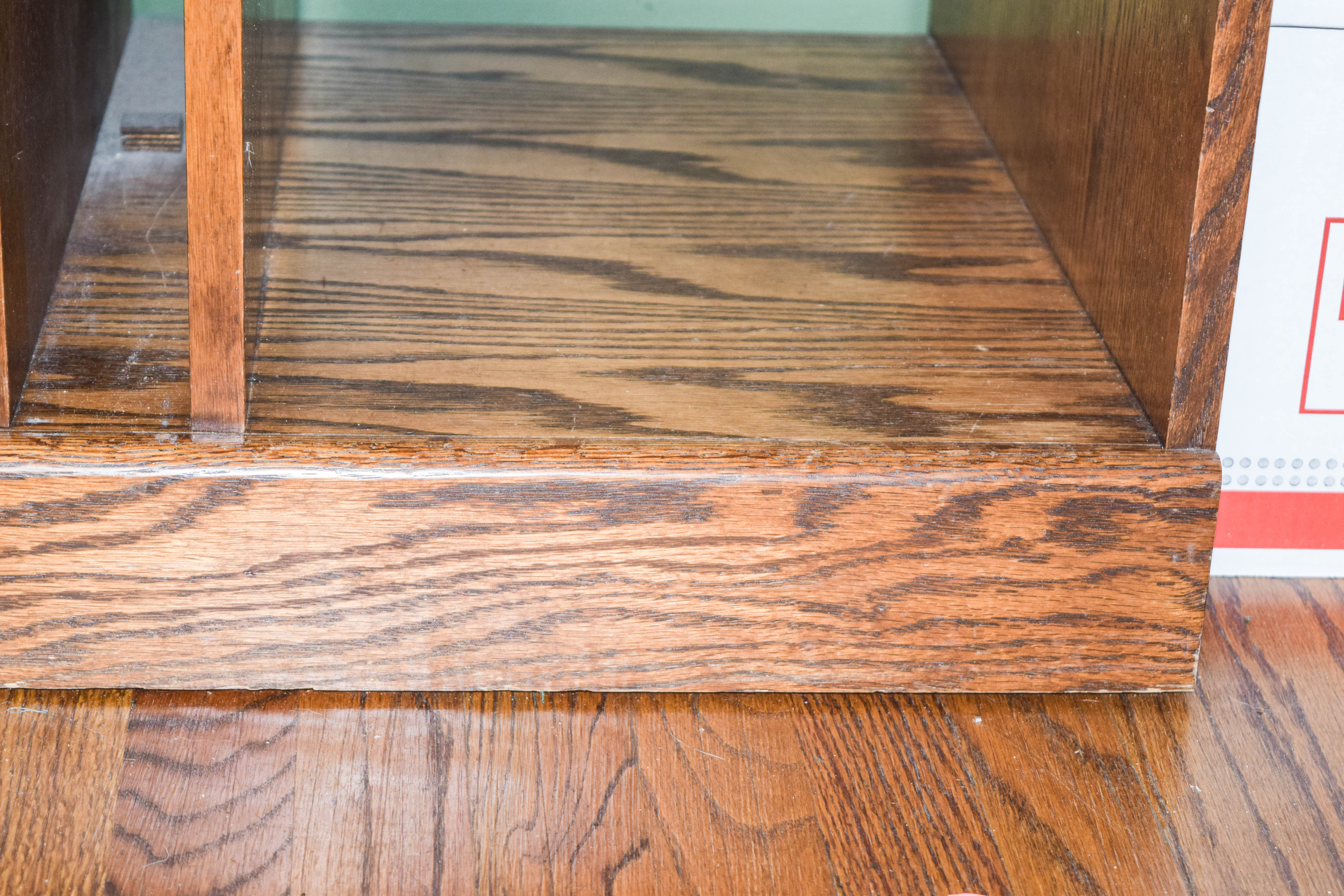 Vintage Oak Typing Table