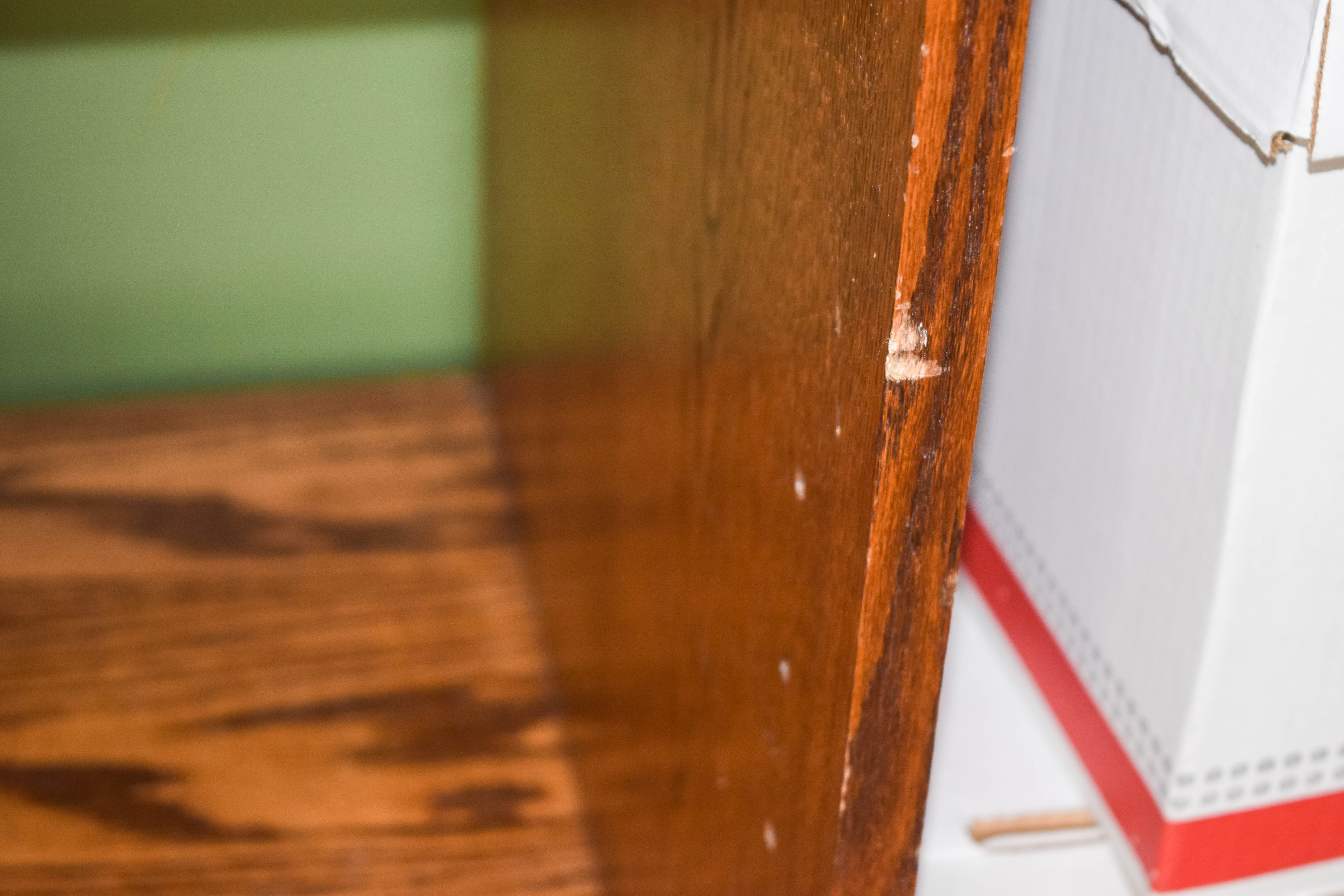 Vintage Oak Typing Table